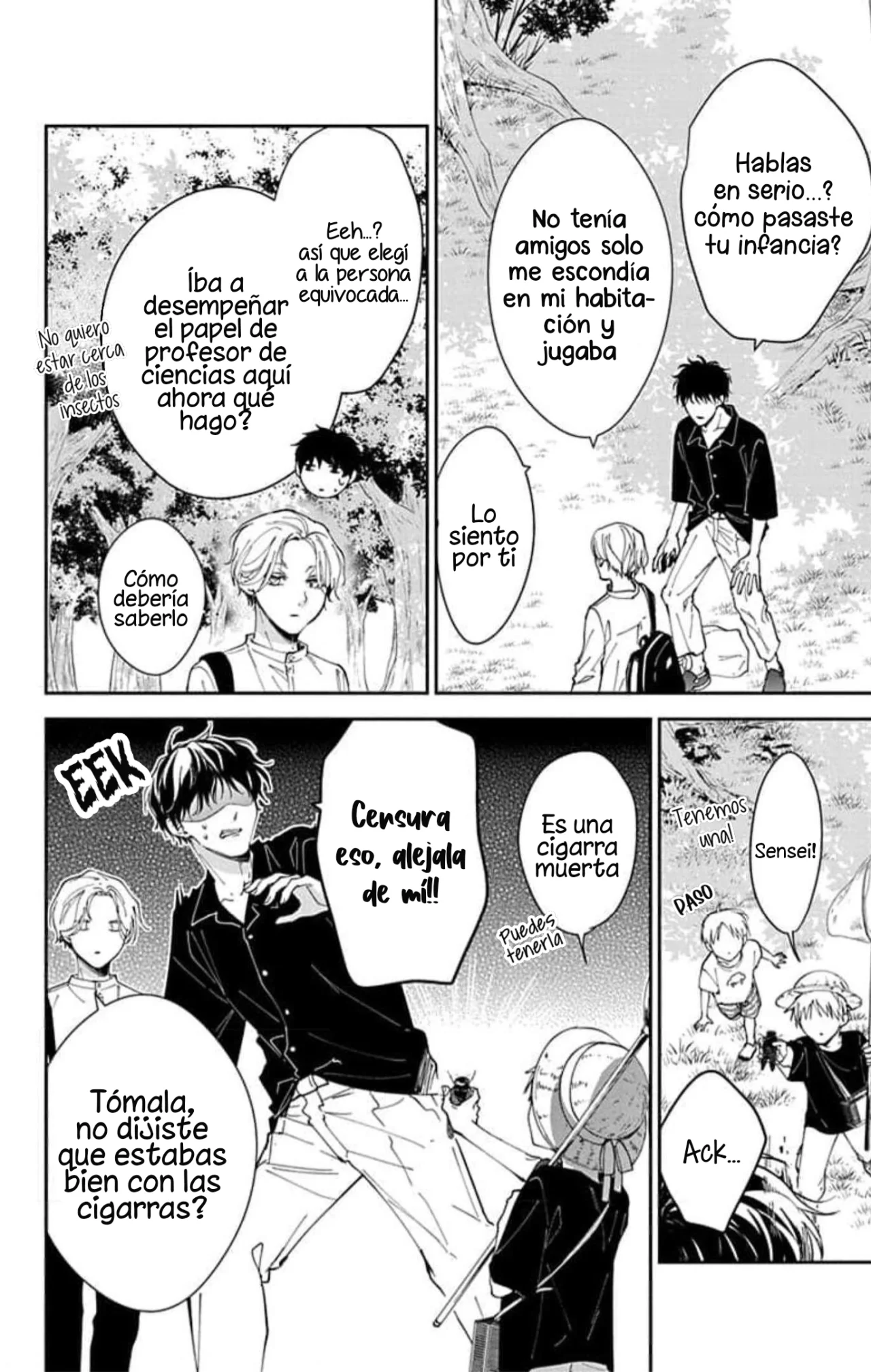 Tsuiraku JK to Haijin Kyoushi Capítulo 91 - Page 8