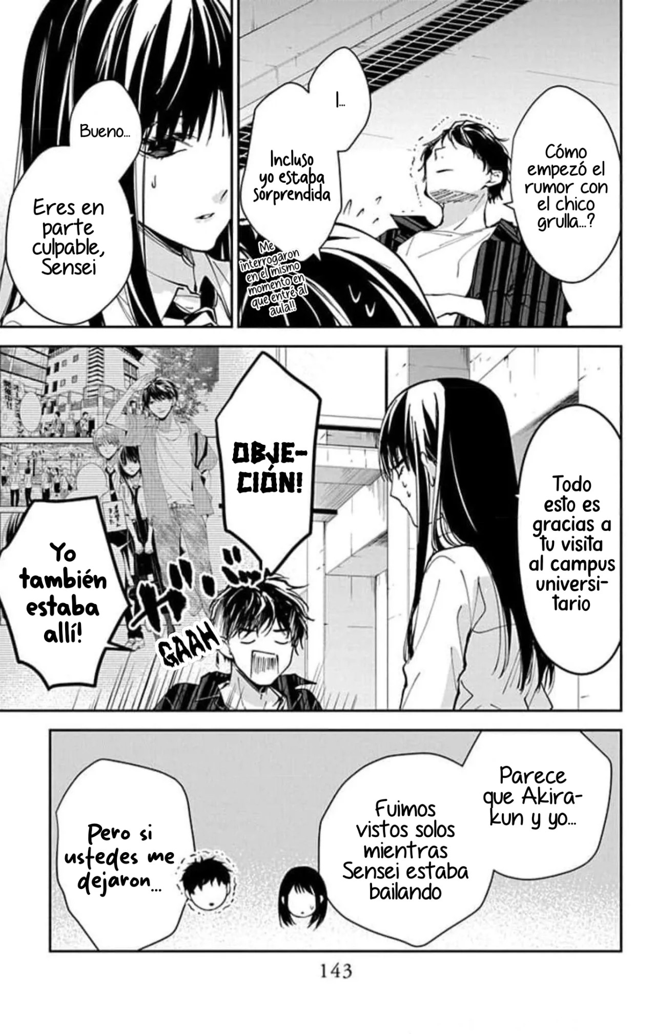 Tsuiraku JK to Haijin Kyoushi Capítulo 95 - Page 13