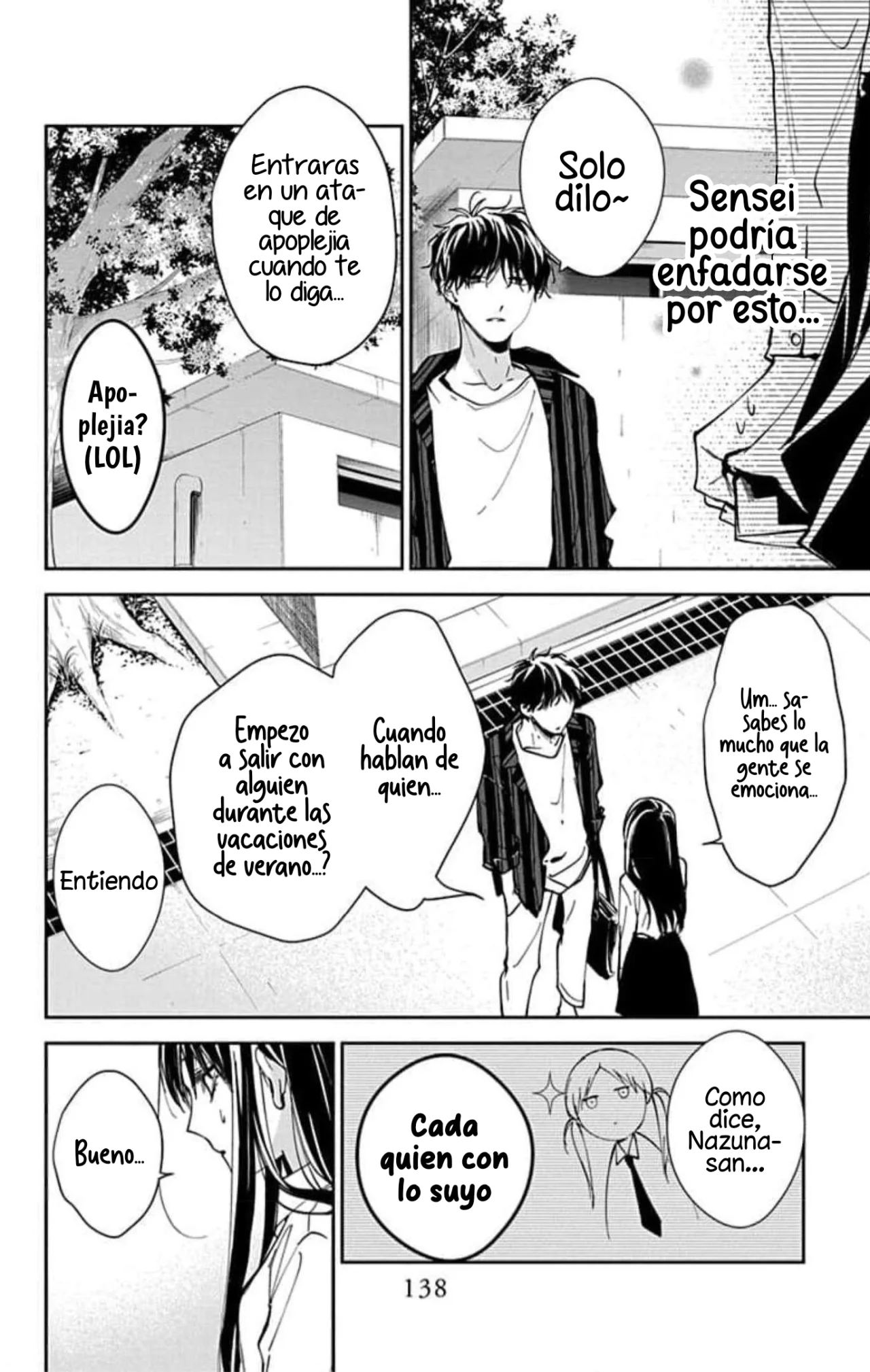 Tsuiraku JK to Haijin Kyoushi Capítulo 95 - Page 8