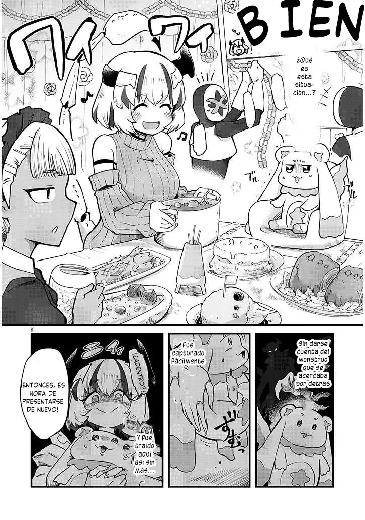 MAHOU SHOUJO NO TSUKAIMA NA NONI KYOU MO KAIJIN GA YUUWAKU SHITE KURU Capítulo 1 - Page 10