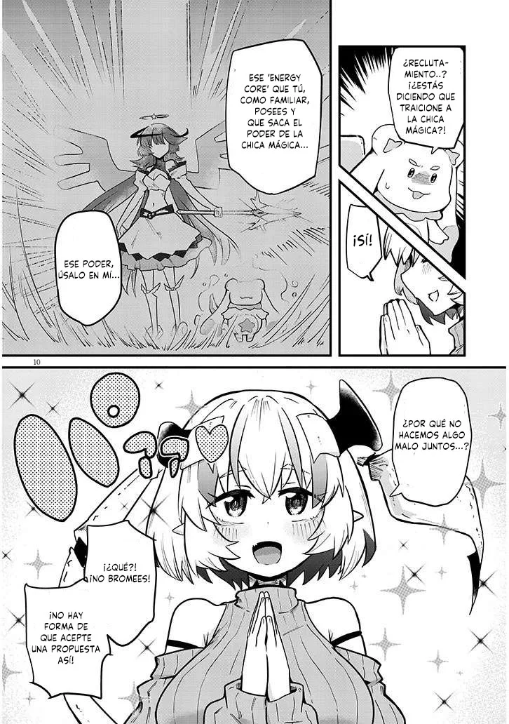 MAHOU SHOUJO NO TSUKAIMA NA NONI KYOU MO KAIJIN GA YUUWAKU SHITE KURU Capítulo 1 - Page 12