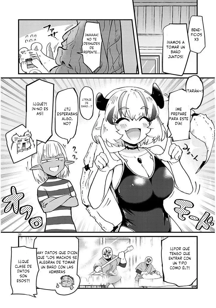 MAHOU SHOUJO NO TSUKAIMA NA NONI KYOU MO KAIJIN GA YUUWAKU SHITE KURU Capítulo 1 - Page 22