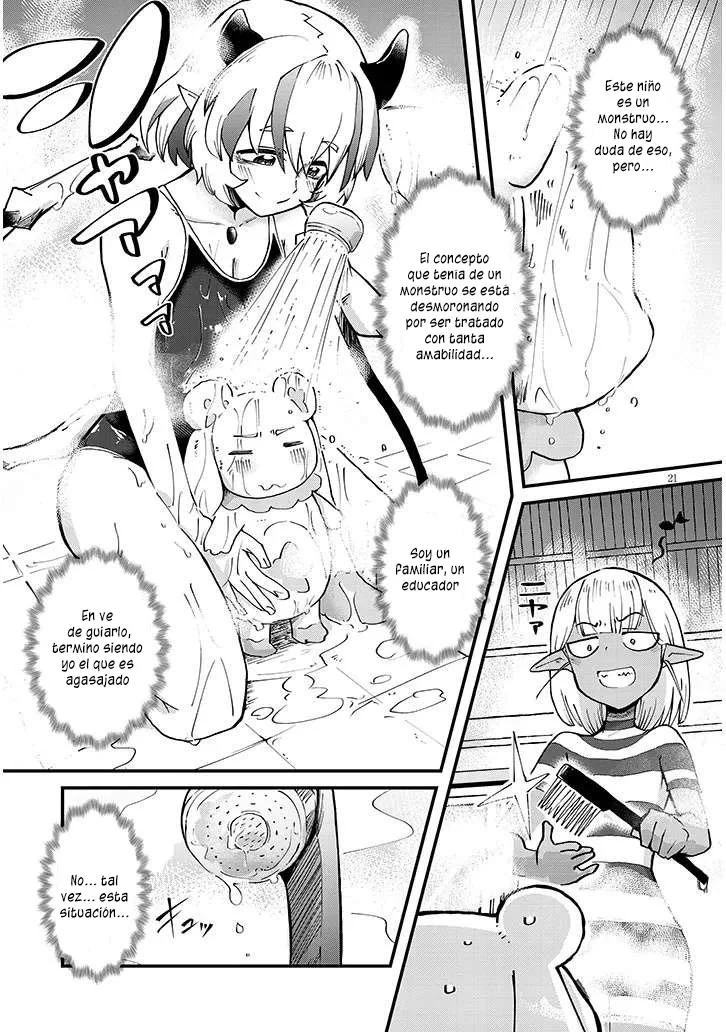 MAHOU SHOUJO NO TSUKAIMA NA NONI KYOU MO KAIJIN GA YUUWAKU SHITE KURU Capítulo 1 - Page 23
