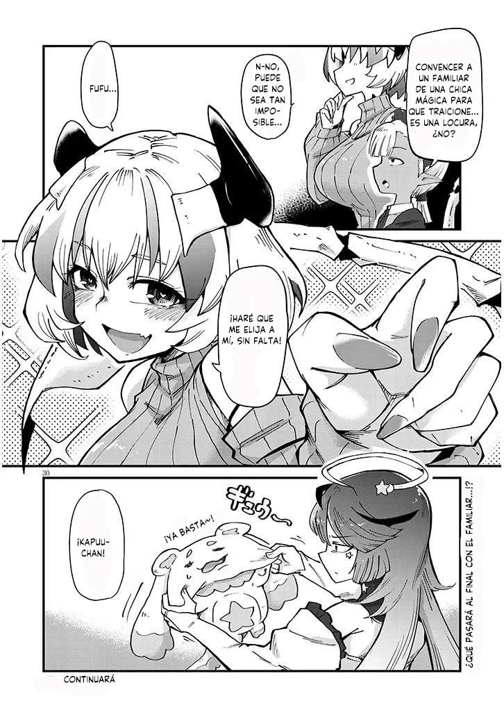 MAHOU SHOUJO NO TSUKAIMA NA NONI KYOU MO KAIJIN GA YUUWAKU SHITE KURU Capítulo 1 - Page 32