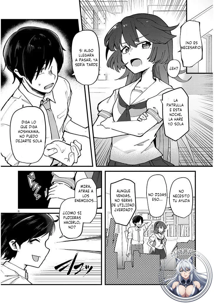 MAHOU SHOUJO NO TSUKAIMA NA NONI KYOU MO KAIJIN GA YUUWAKU SHITE KURU Capítulo 1 - Page 8