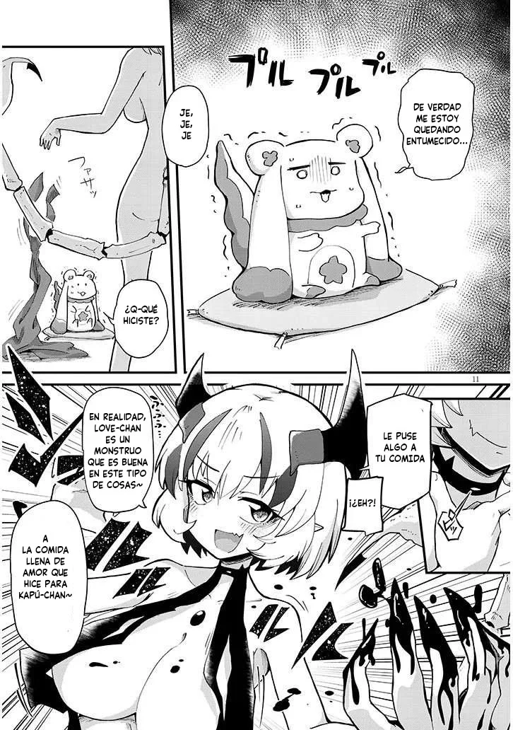 MAHOU SHOUJO NO TSUKAIMA NA NONI KYOU MO KAIJIN GA YUUWAKU SHITE KURU Capítulo 2 - Page 13