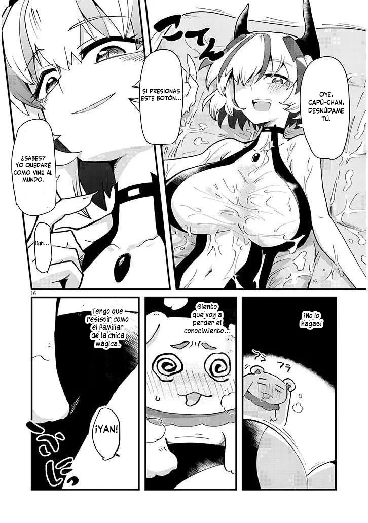 MAHOU SHOUJO NO TSUKAIMA NA NONI KYOU MO KAIJIN GA YUUWAKU SHITE KURU Capítulo 2 - Page 18