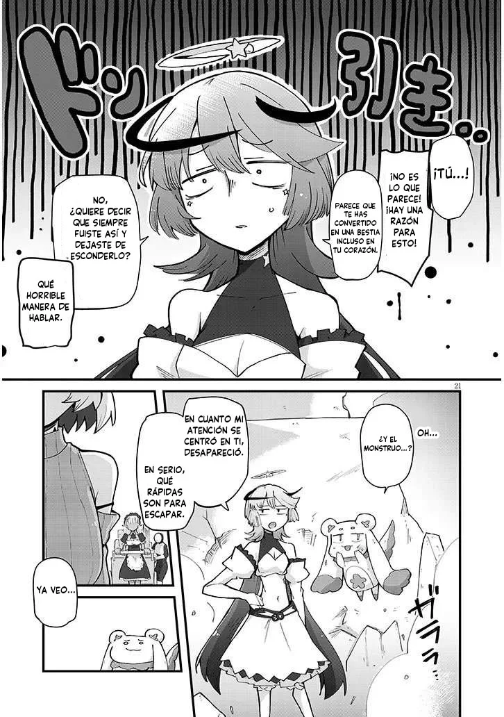 MAHOU SHOUJO NO TSUKAIMA NA NONI KYOU MO KAIJIN GA YUUWAKU SHITE KURU Capítulo 2 - Page 23