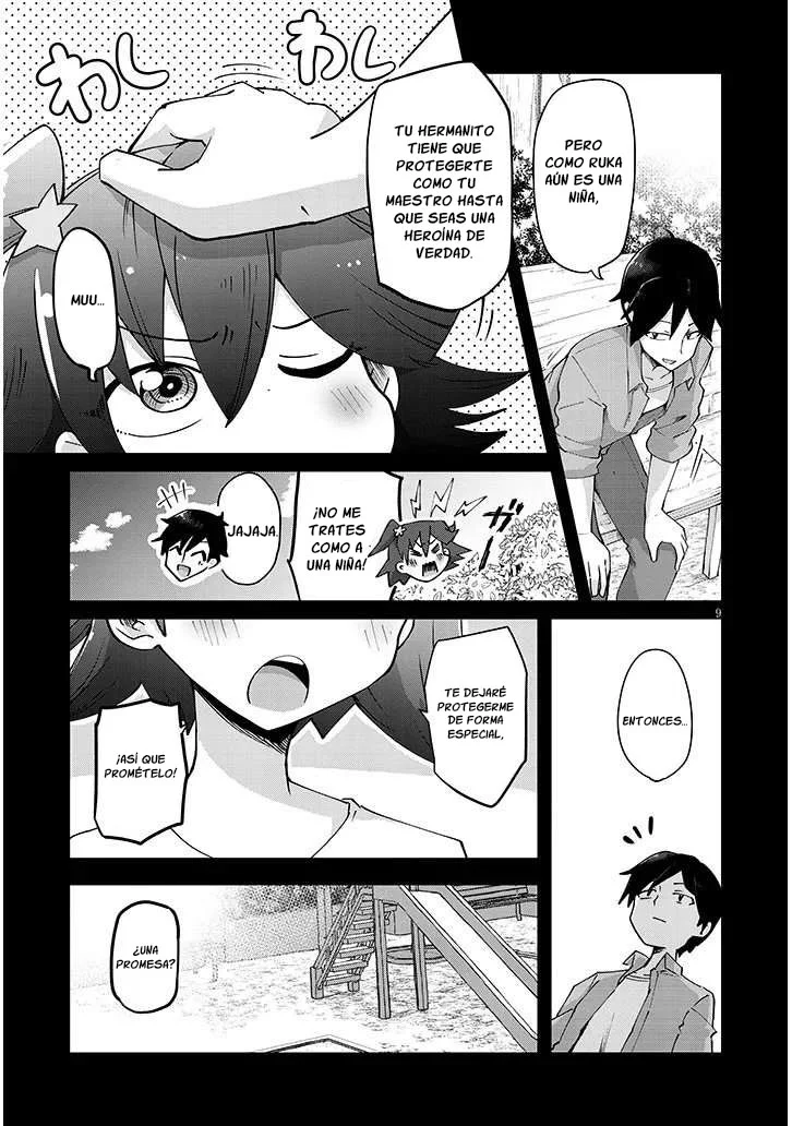 MAHOU SHOUJO NO TSUKAIMA NA NONI KYOU MO KAIJIN GA YUUWAKU SHITE KURU Capítulo 4 - Page 11