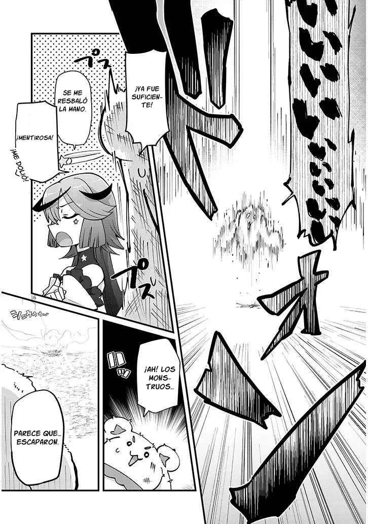 MAHOU SHOUJO NO TSUKAIMA NA NONI KYOU MO KAIJIN GA YUUWAKU SHITE KURU Capítulo 4 - Page 18