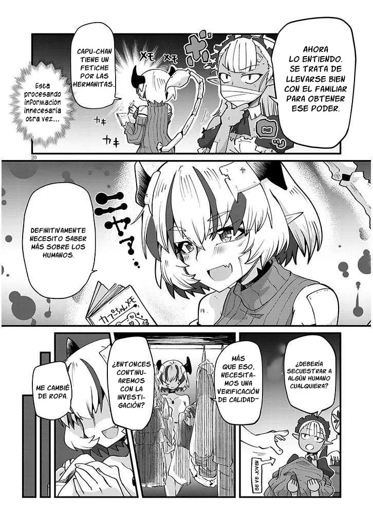MAHOU SHOUJO NO TSUKAIMA NA NONI KYOU MO KAIJIN GA YUUWAKU SHITE KURU Capítulo 4 - Page 22