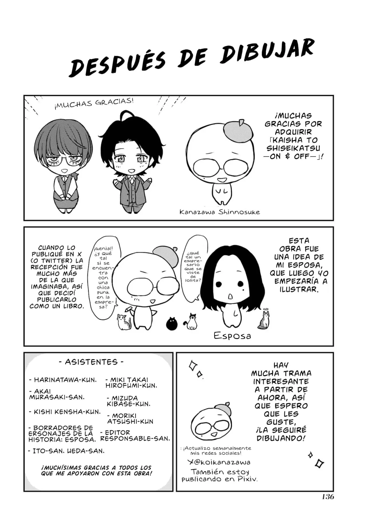 Kaisha to Shiseikatsu: On to Off Capítulo 6 - Page 24