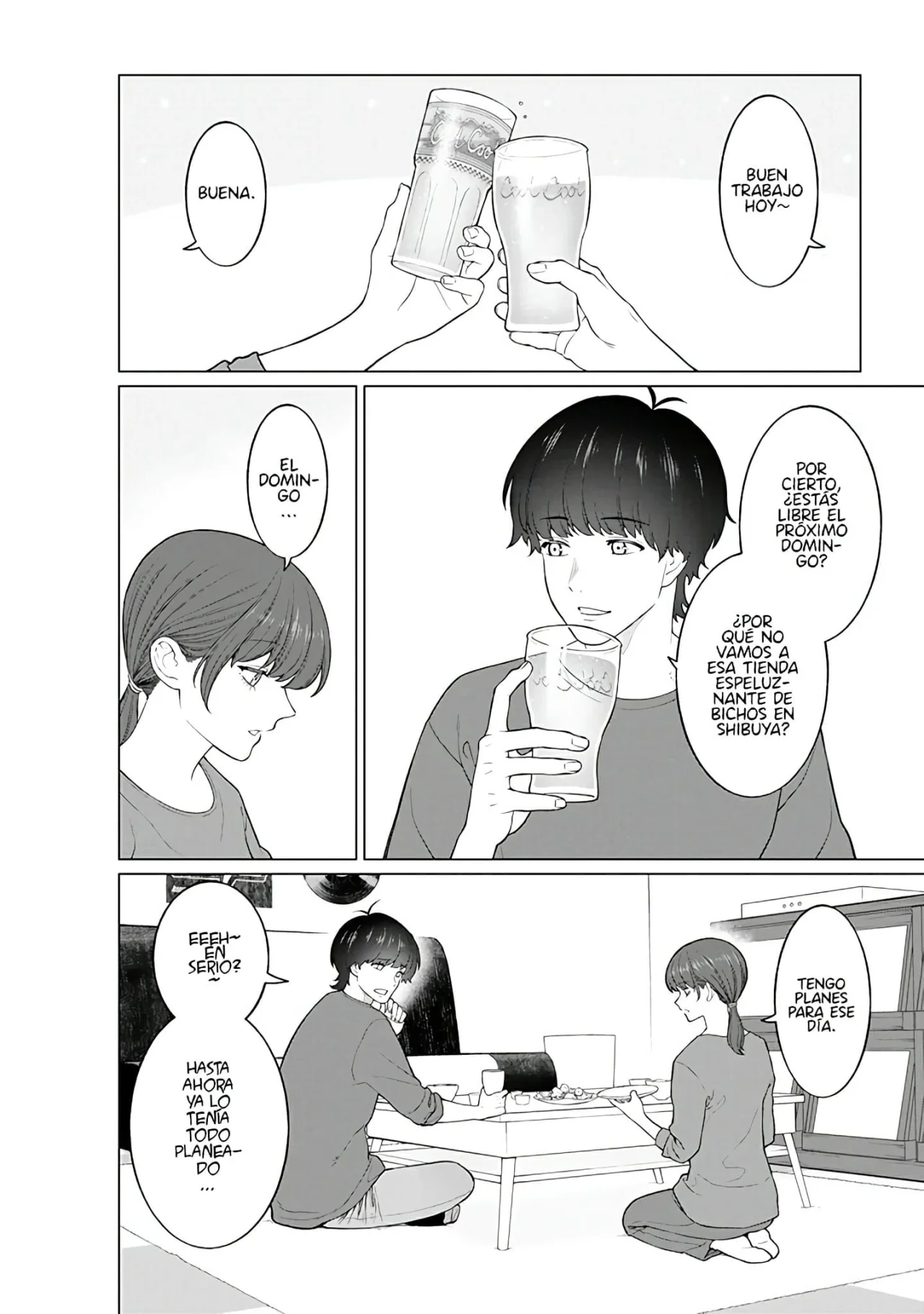 Kaisha to Shiseikatsu: On to Off Capítulo 8 - Page 12