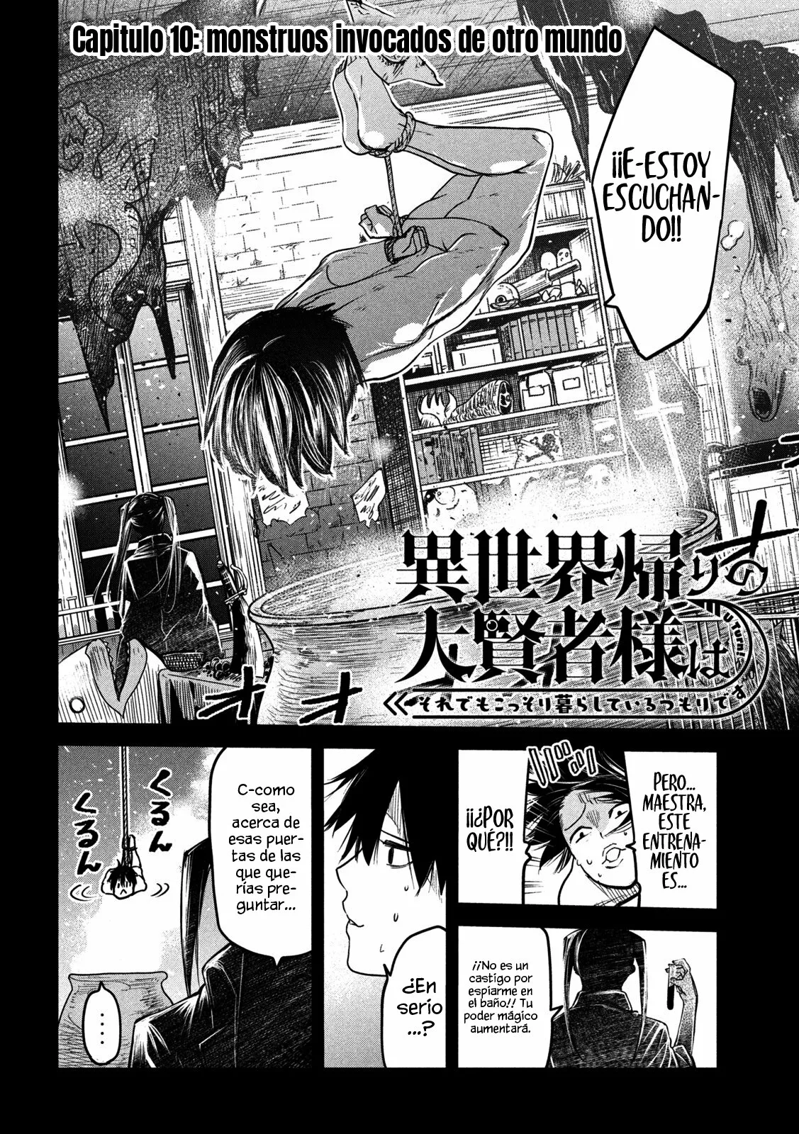 ISEKAI KAERI NO DAIKENJA-SAMA WA SORE DEMO KOSSORI KURASHITE IRU TSUMORI DESU Capítulo 10 - Page 4