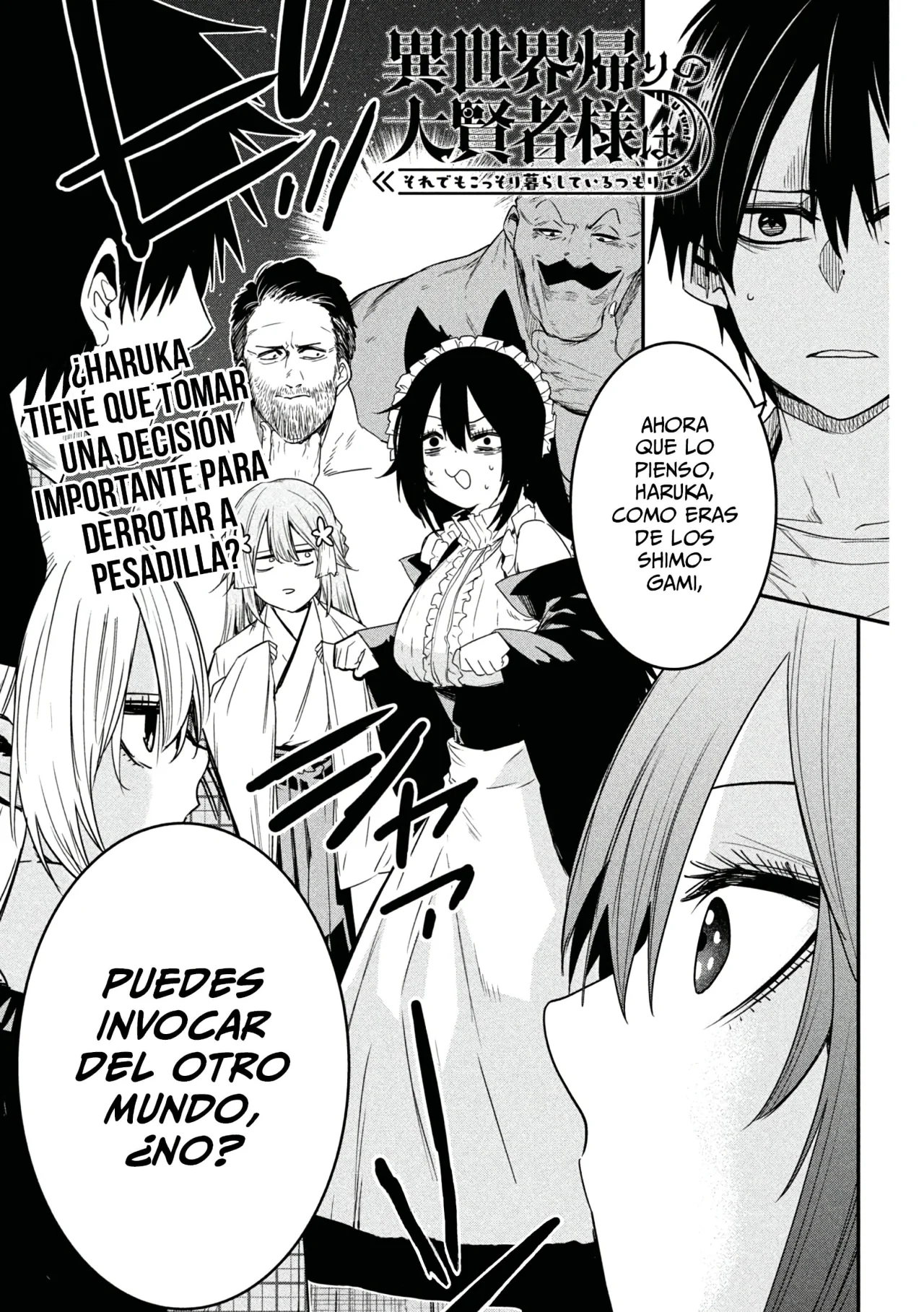 ISEKAI KAERI NO DAIKENJA-SAMA WA SORE DEMO KOSSORI KURASHITE IRU TSUMORI DESU Capítulo 24 - Page 3