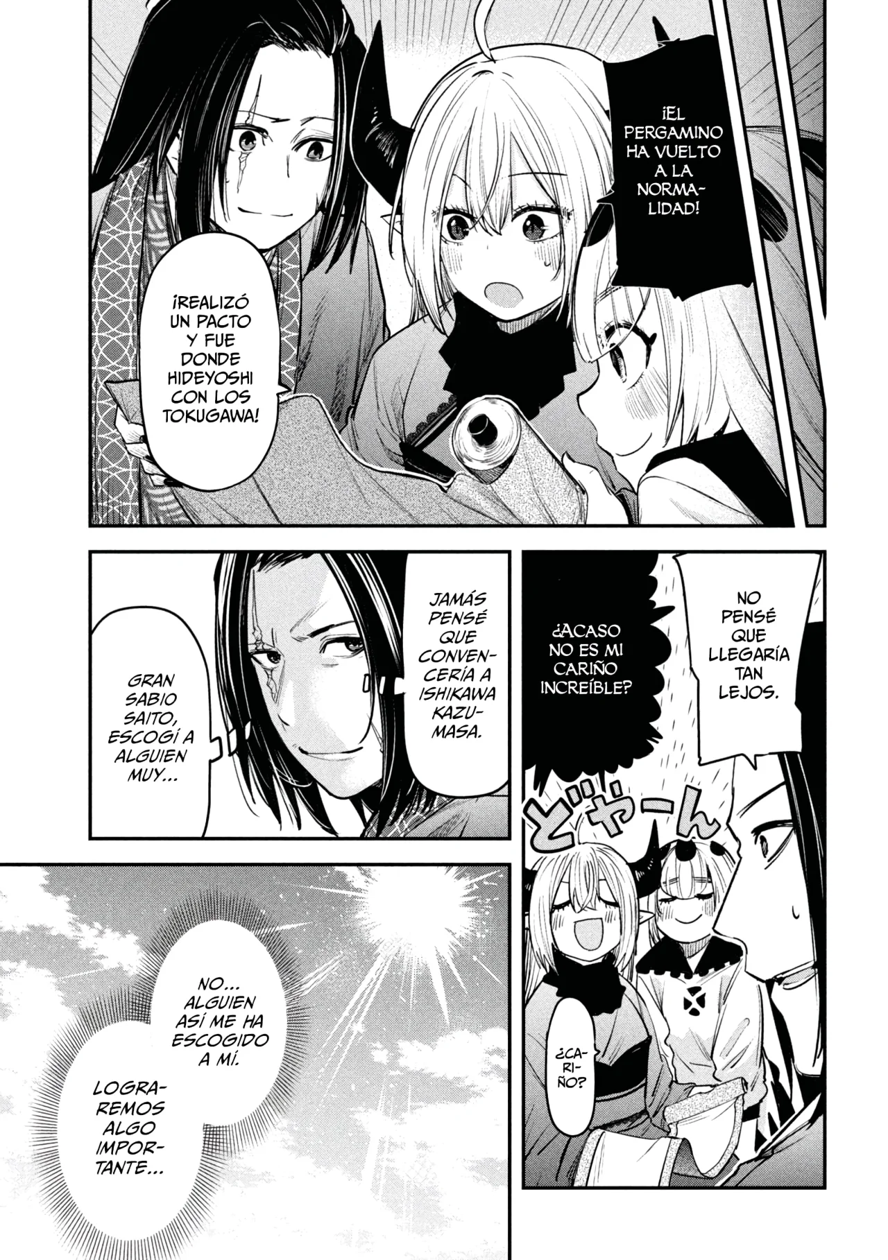ISEKAI KAERI NO DAIKENJA-SAMA WA SORE DEMO KOSSORI KURASHITE IRU TSUMORI DESU Capítulo 33 - Page 35