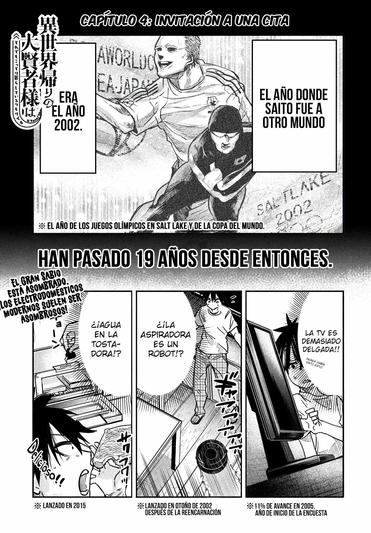 ISEKAI KAERI NO DAIKENJA-SAMA WA SORE DEMO KOSSORI KURASHITE IRU TSUMORI DESU Capítulo 4 - Page 2