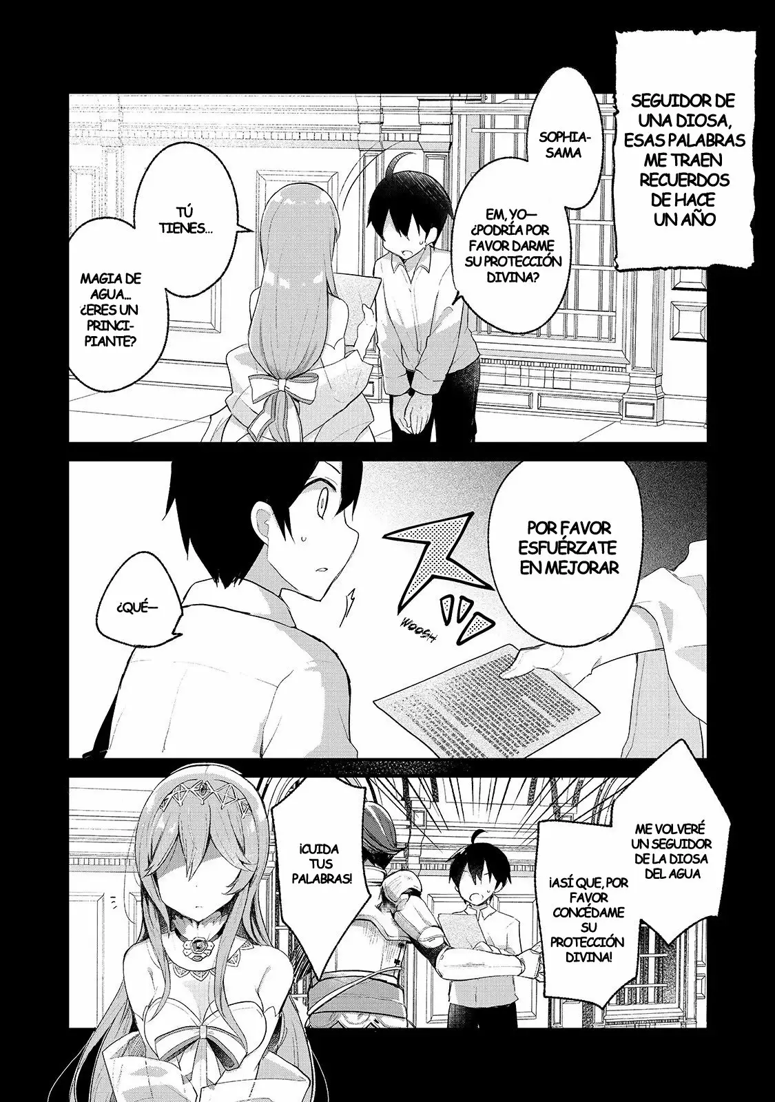 Shinja Zero no Megami-sama to Hajimeru Isekai Kouryaku Capítulo 2 - Page 2