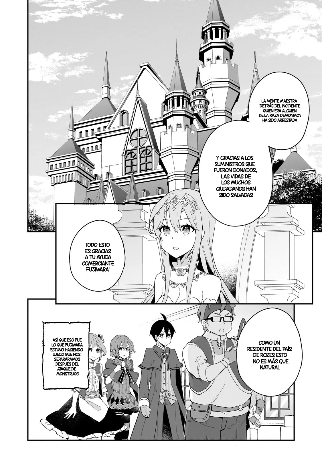Shinja Zero no Megami-sama to Hajimeru Isekai Kouryaku Capítulo 34 - Page 4