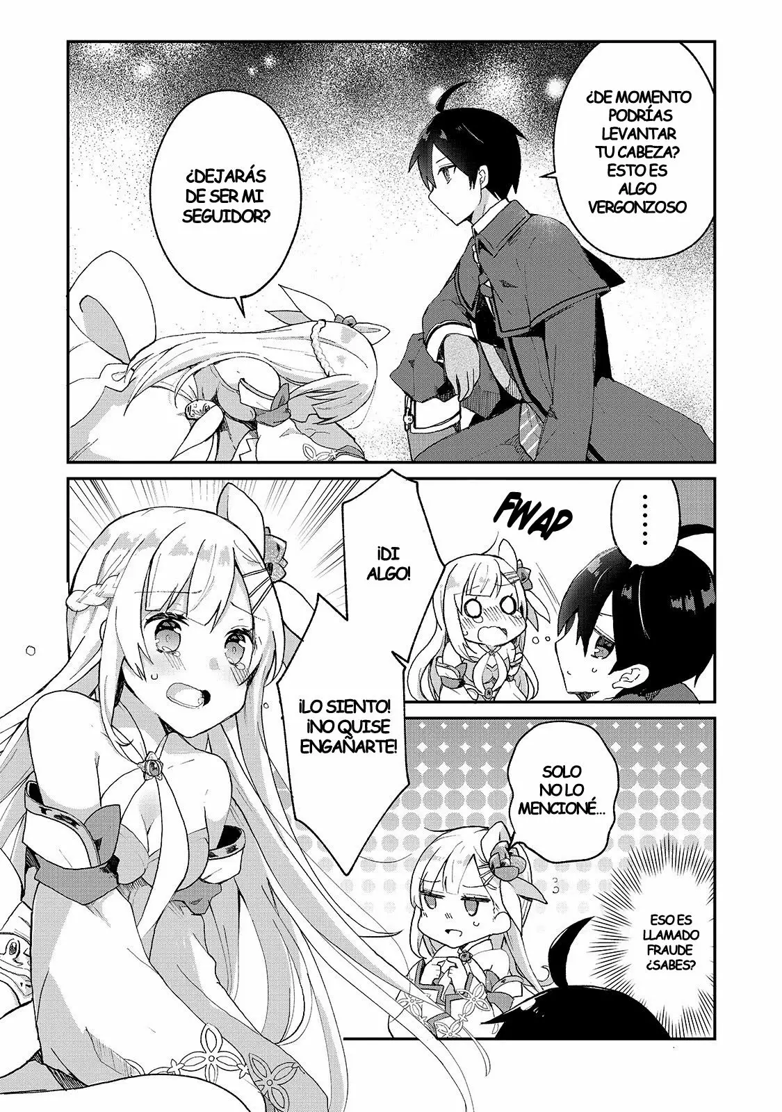 Shinja Zero no Megami-sama to Hajimeru Isekai Kouryaku Capítulo 4 - Page 4