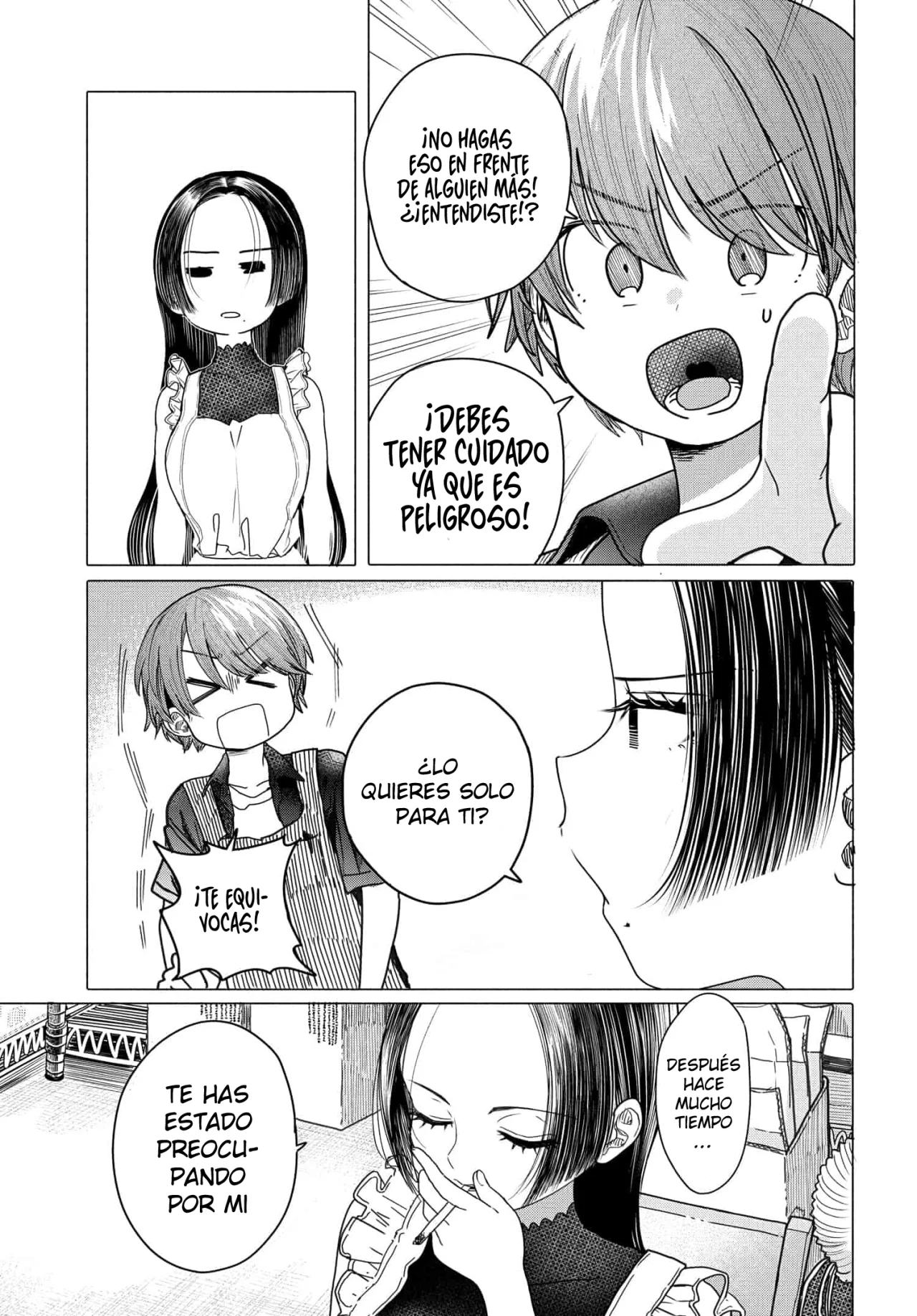 Una clienta habitual quiere divertirse Capítulo 27.2 - Page 7
