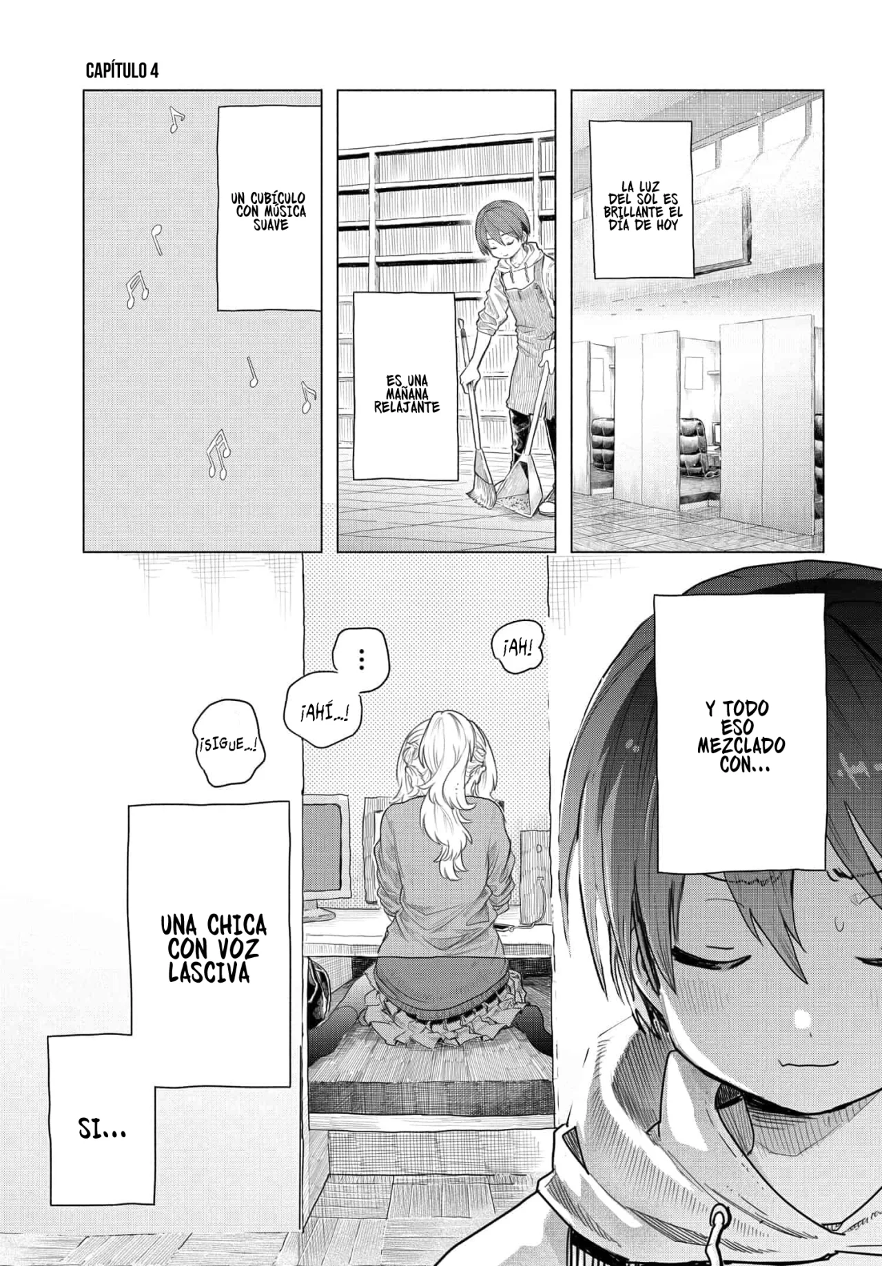 Una clienta habitual quiere divertirse Capítulo 4 - Page 3
