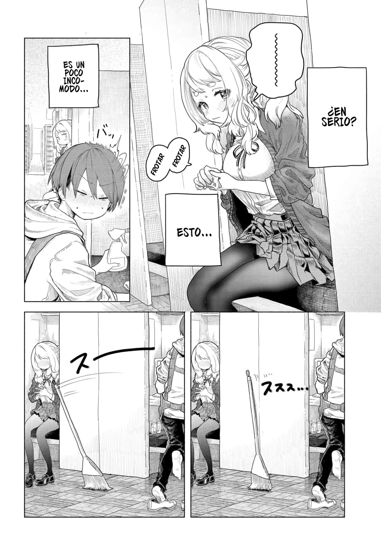Una clienta habitual quiere divertirse Capítulo 4 - Page 6