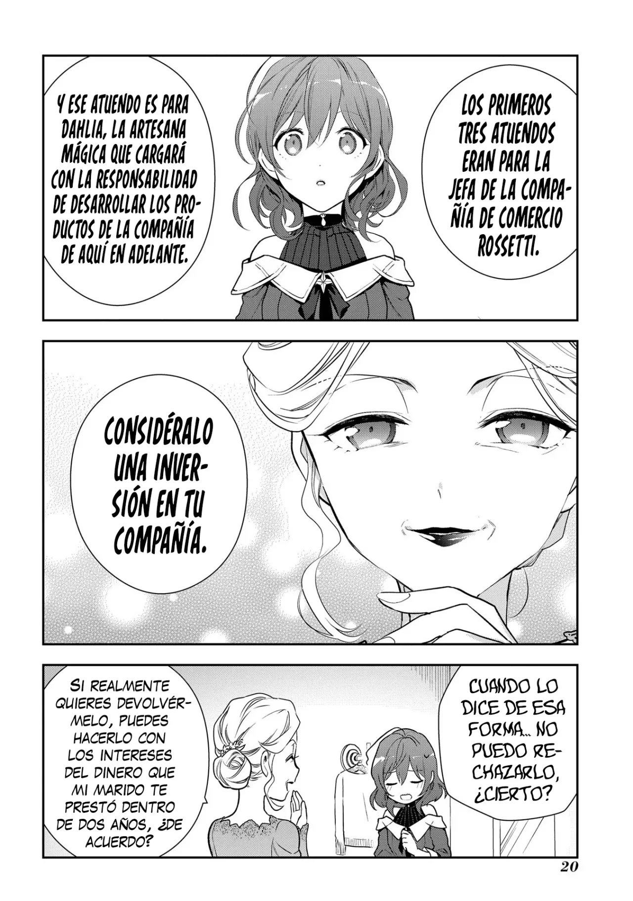 Madougushi Dahliya wa Utsumukanai Capítulo 4 - Page 19
