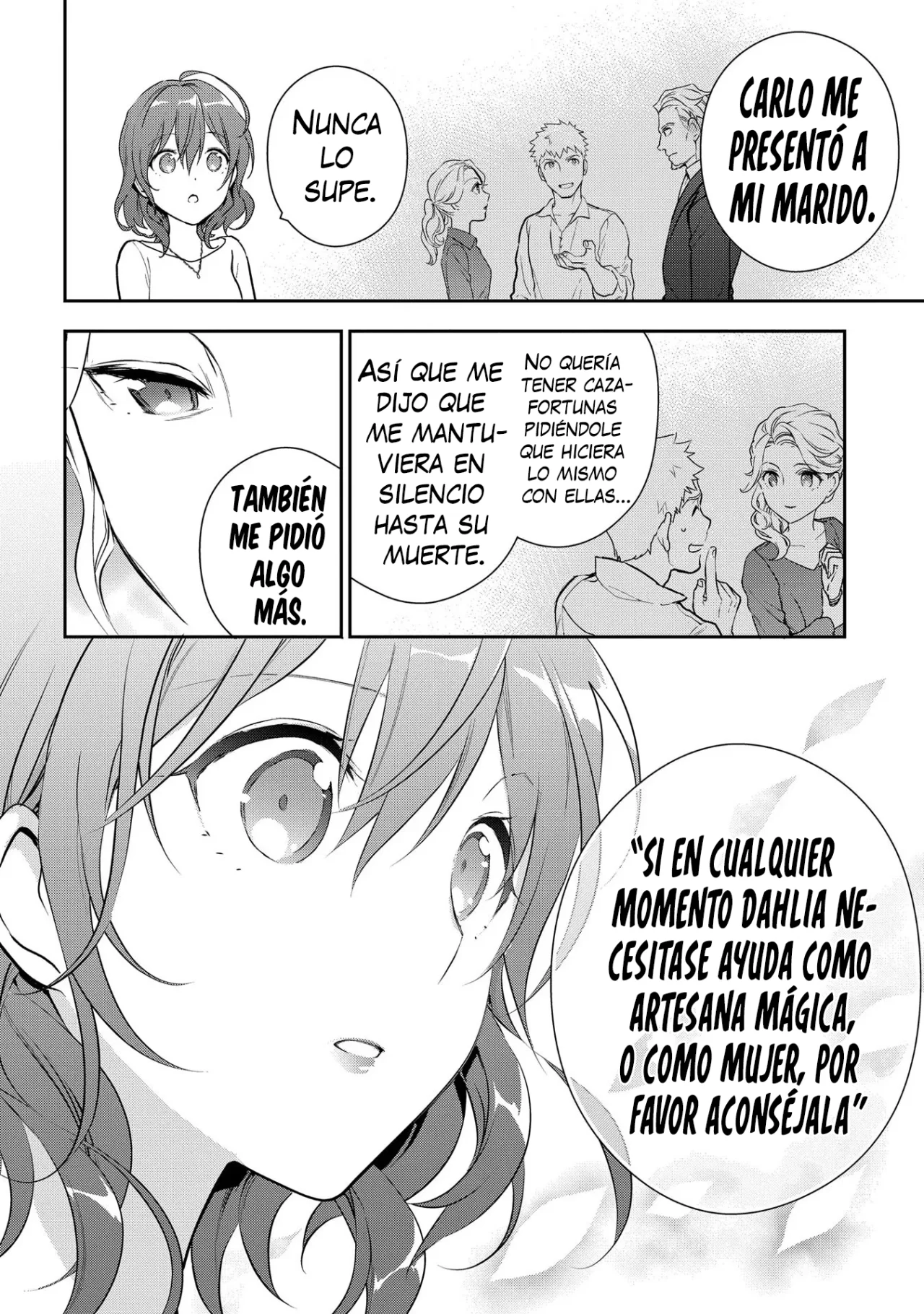 Madougushi Dahliya wa Utsumukanai Capítulo 4 - Page 21