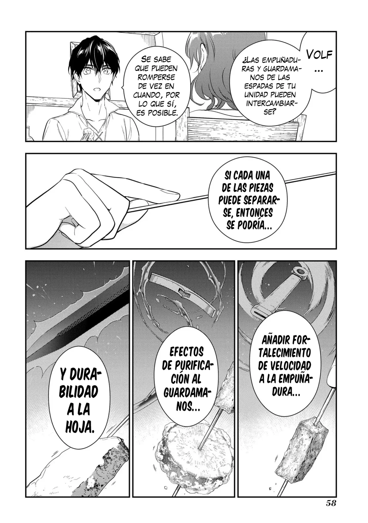 Madougushi Dahliya wa Utsumukanai Capítulo 4 - Page 57