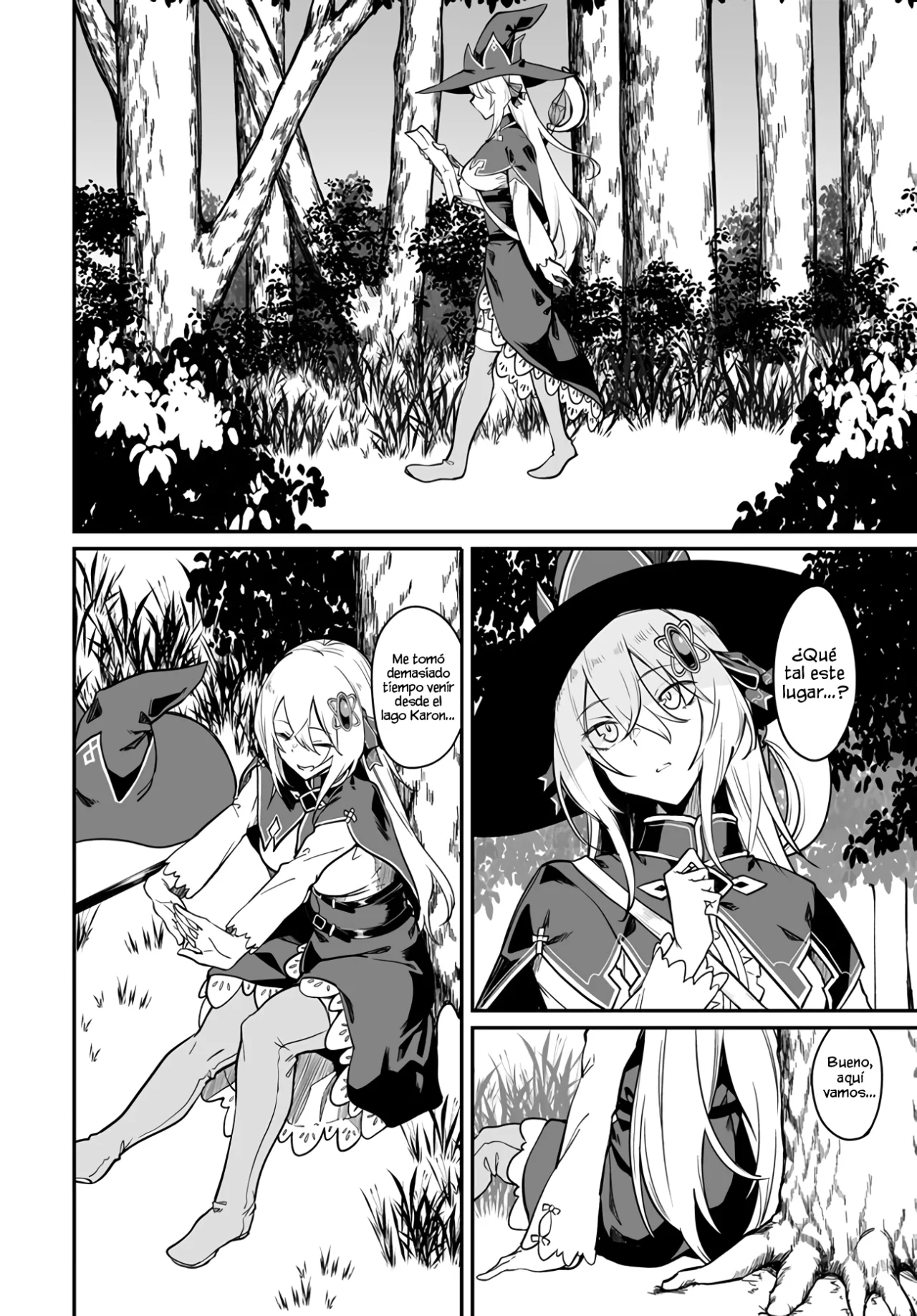 Furoufushi Shoujo no Naedoko Ryokouki Capítulo 4.1 - Page 6