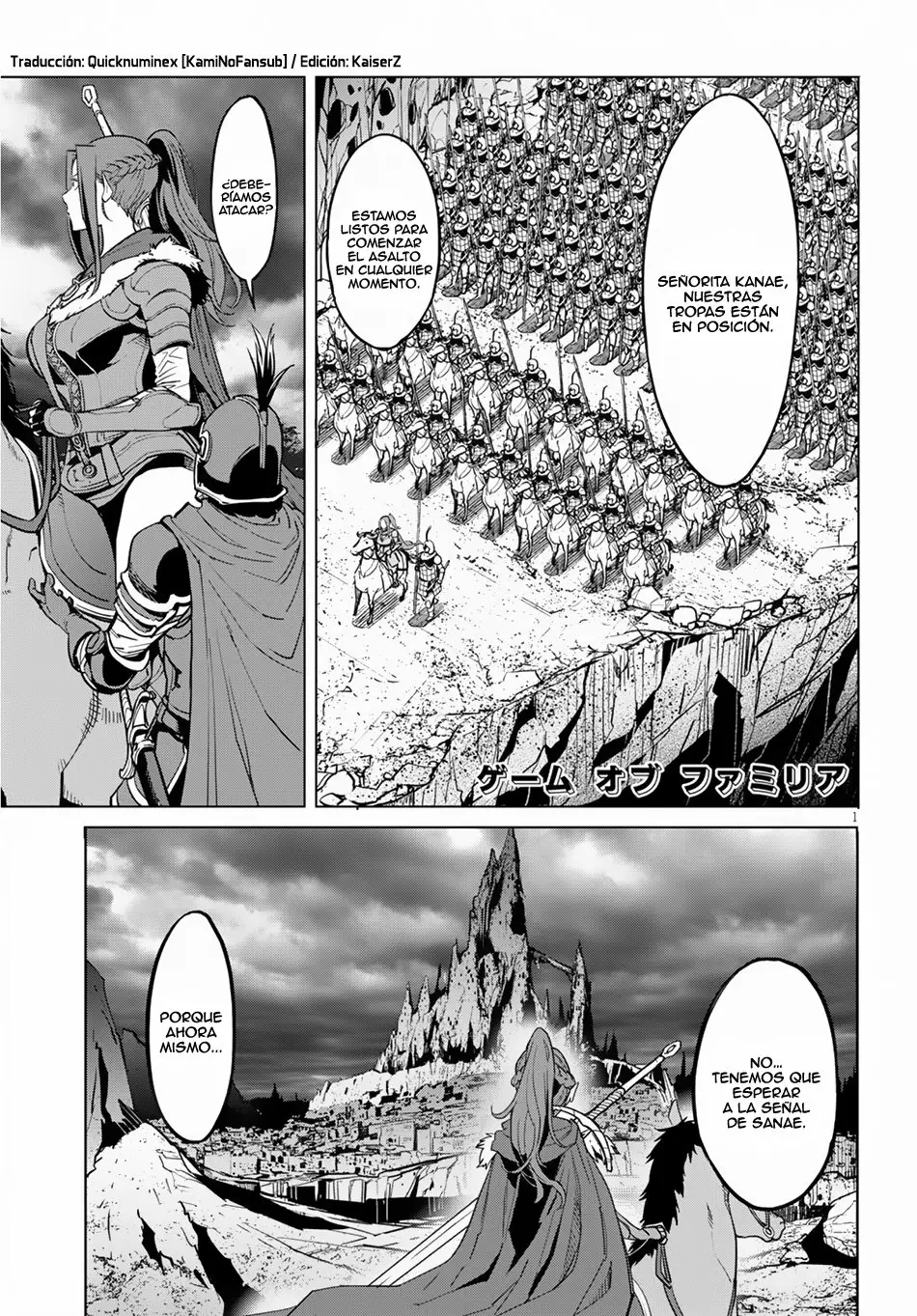 Game of Familia: Kazoku Senki Capítulo 15 - Page 1