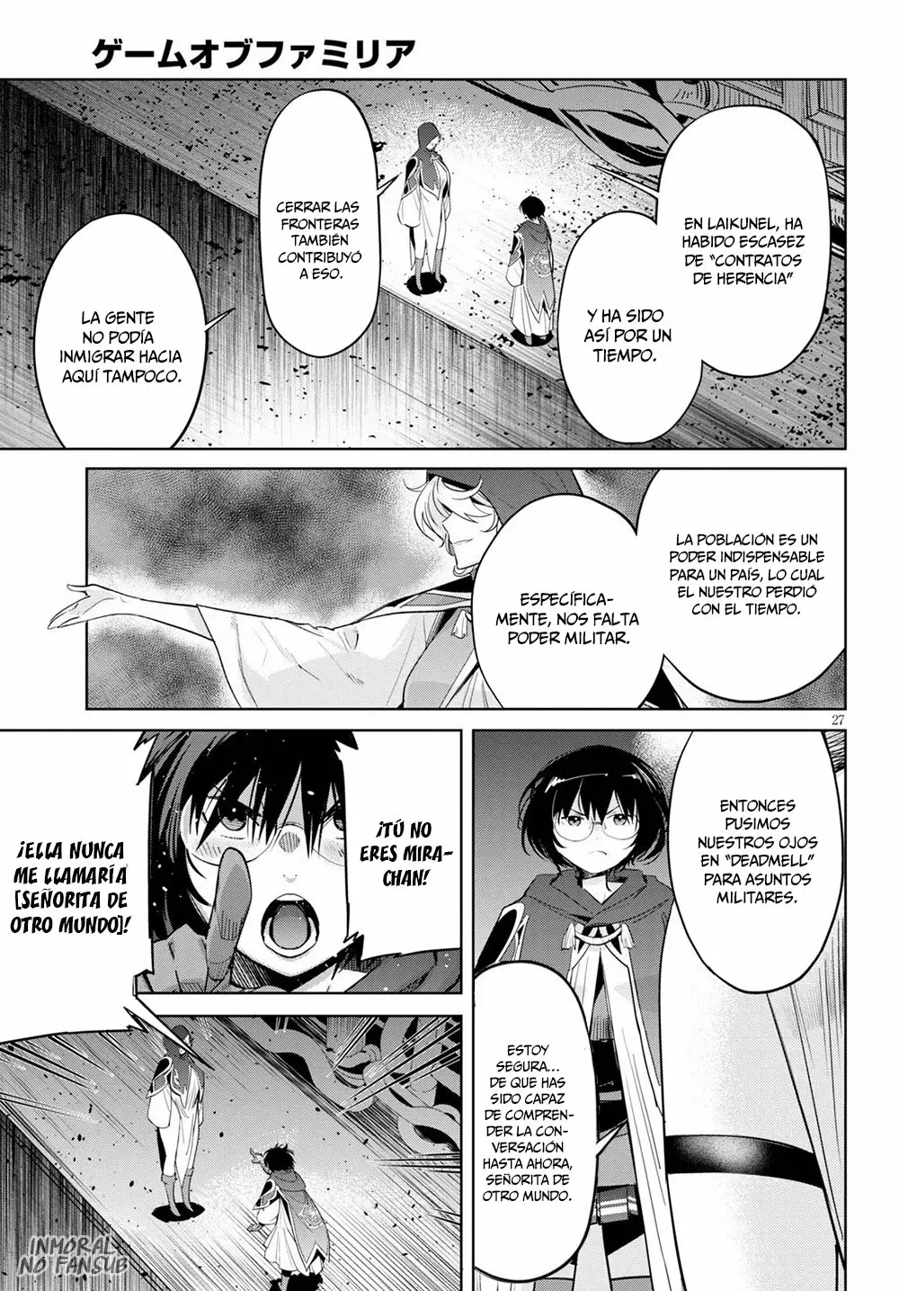 Game of Familia: Kazoku Senki Capítulo 24 - Page 28