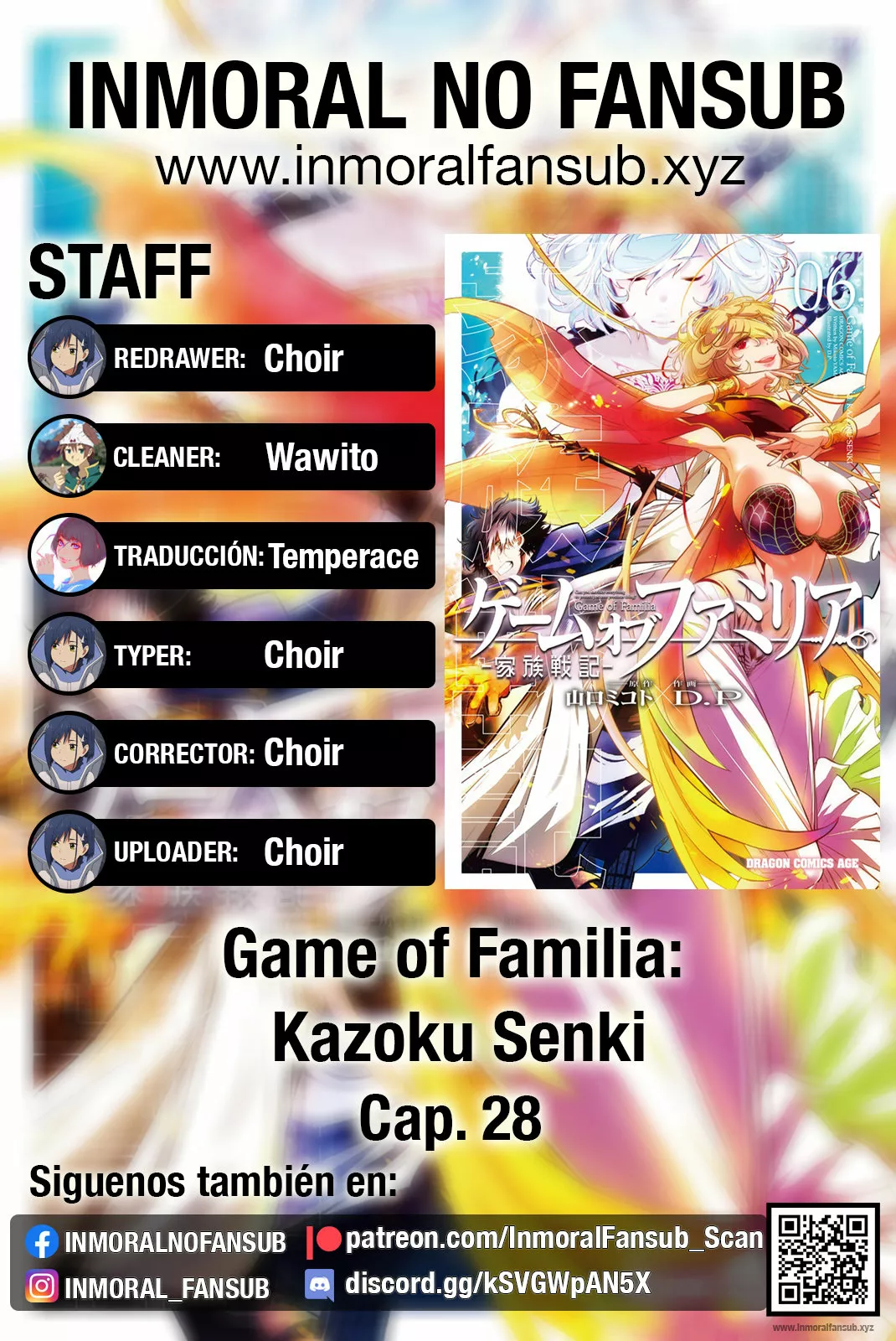 Game of Familia: Kazoku Senki Capítulo 28 - Page 1