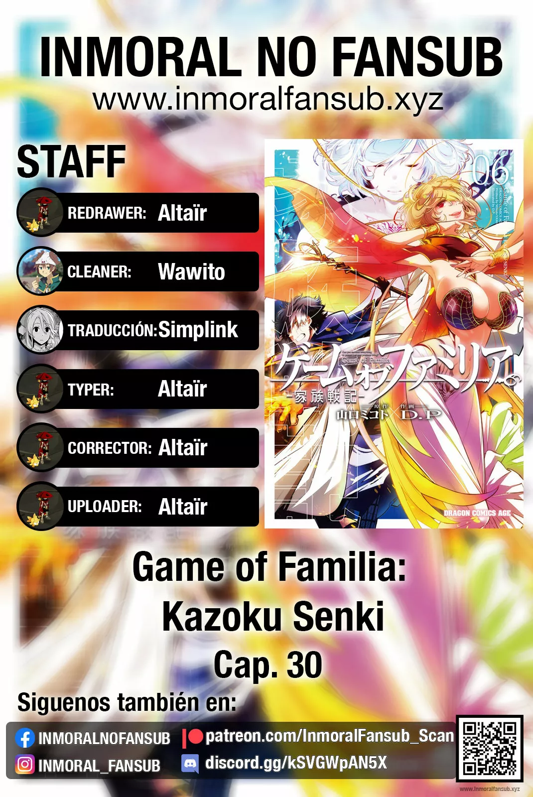 Game of Familia: Kazoku Senki Capítulo 30 - Page 1