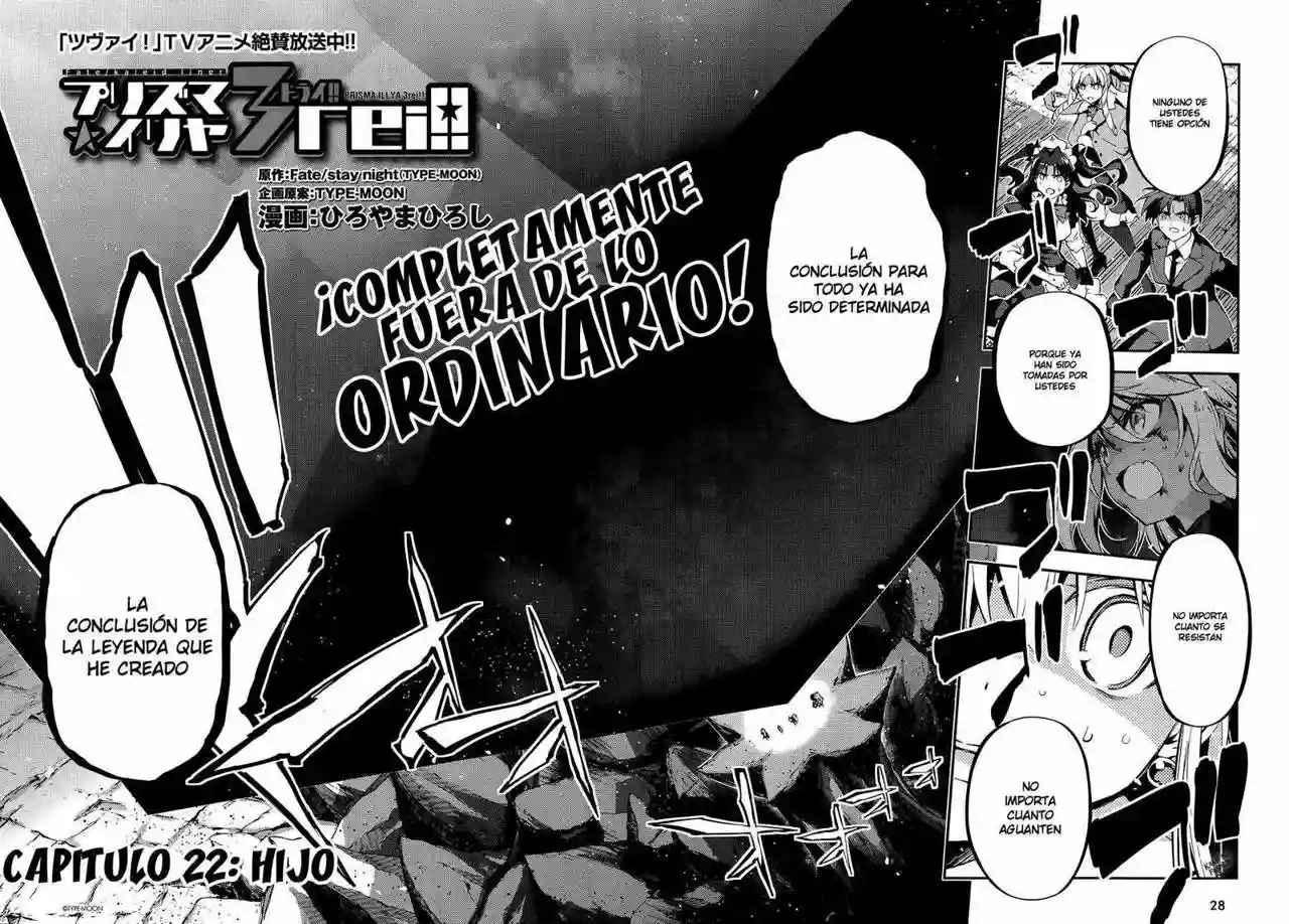 Fate/kaleid liner PRISMA ILLYA 3rei!! Capítulo 22 - Page 4