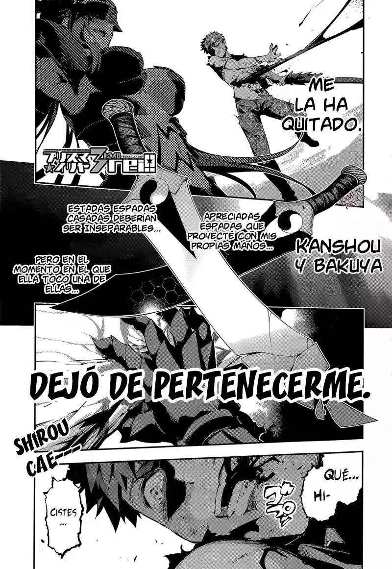 Fate/kaleid liner PRISMA ILLYA 3rei!! Capítulo 26 - Page 2