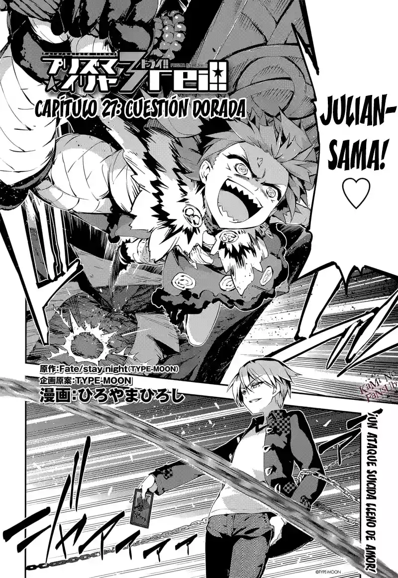 Fate/kaleid liner PRISMA ILLYA 3rei!! Capítulo 27 - Page 3