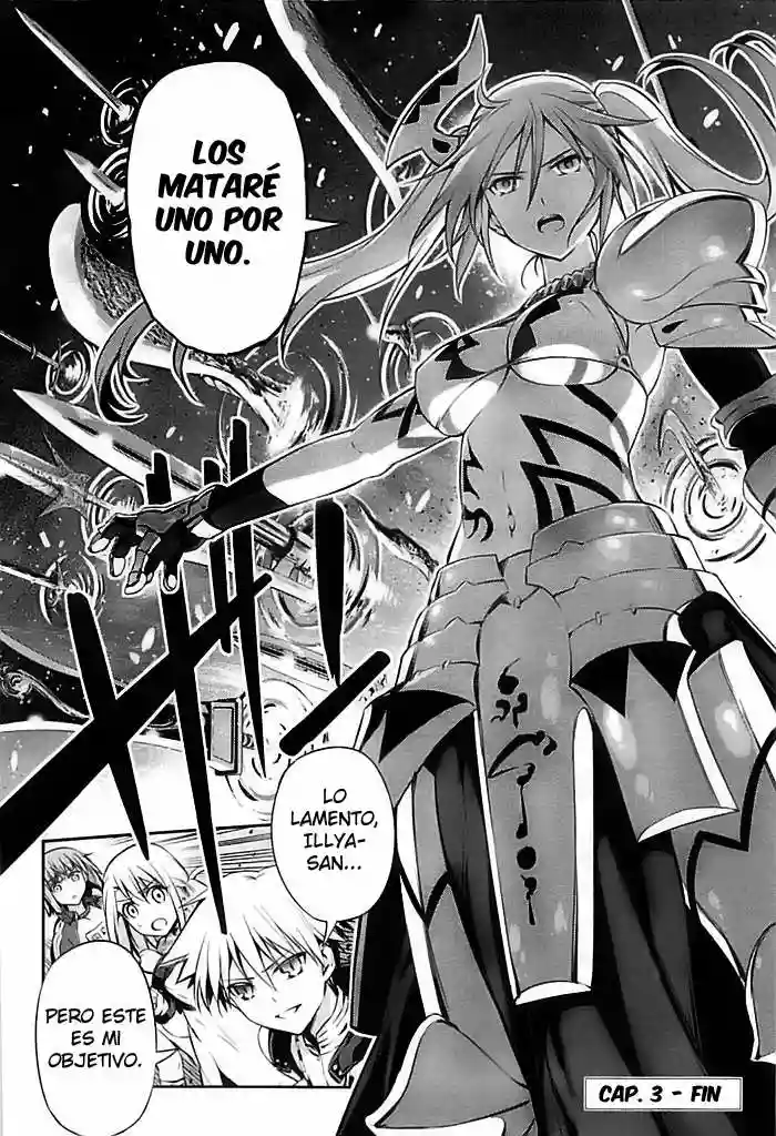 Fate/kaleid liner PRISMA ILLYA 3rei!! Capítulo 3 - Page 28