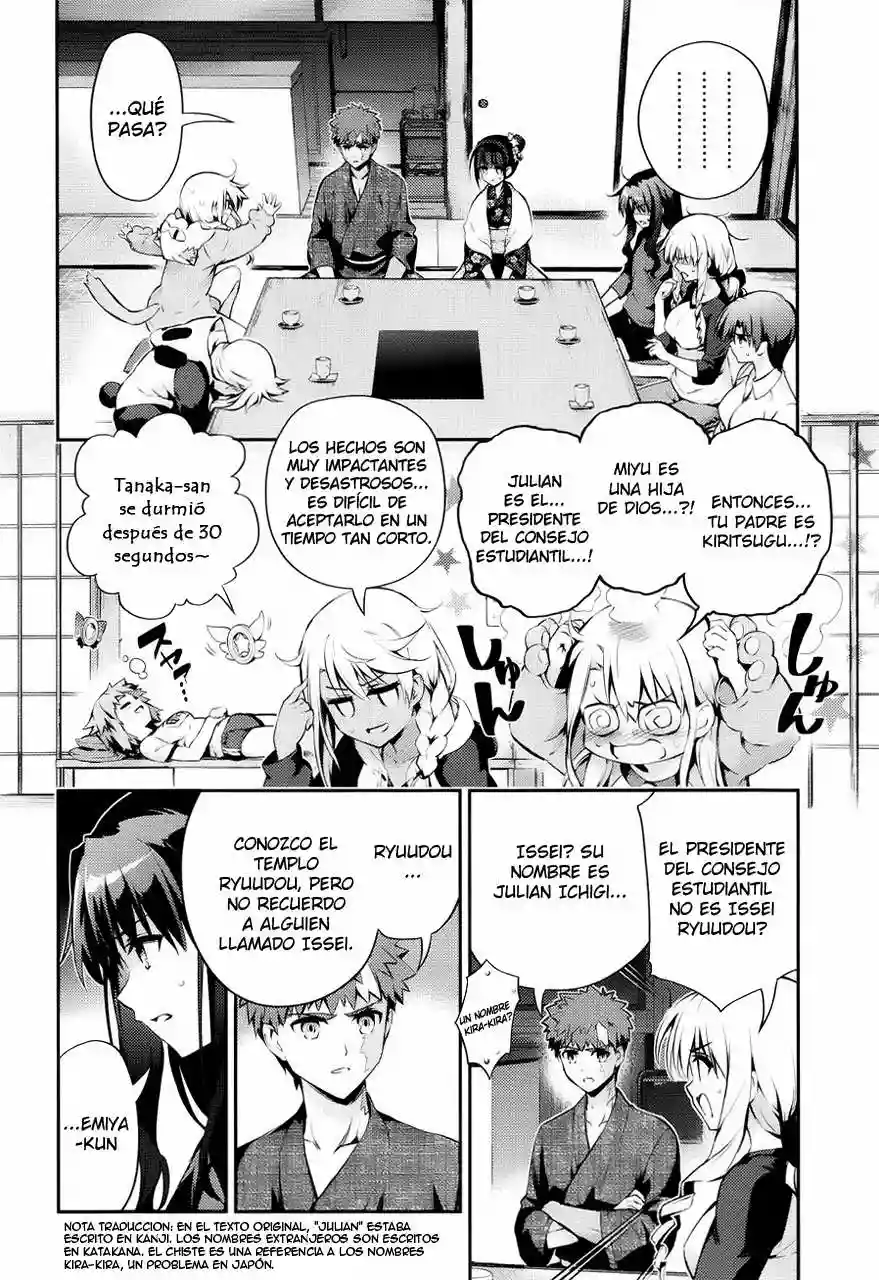 Fate/kaleid liner PRISMA ILLYA 3rei!! Capítulo 32 - Page 6
