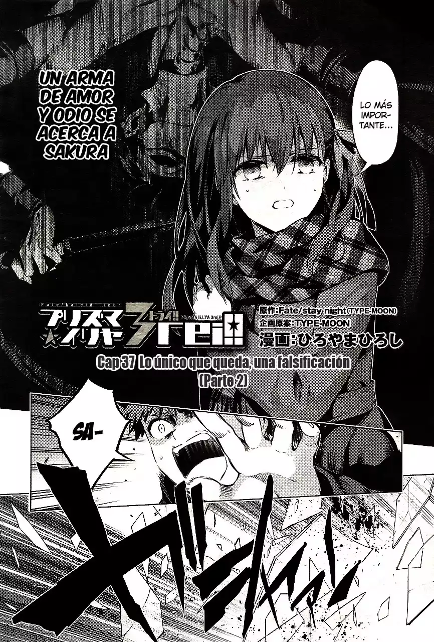 Fate/kaleid liner PRISMA ILLYA 3rei!! Capítulo 37 - Page 2