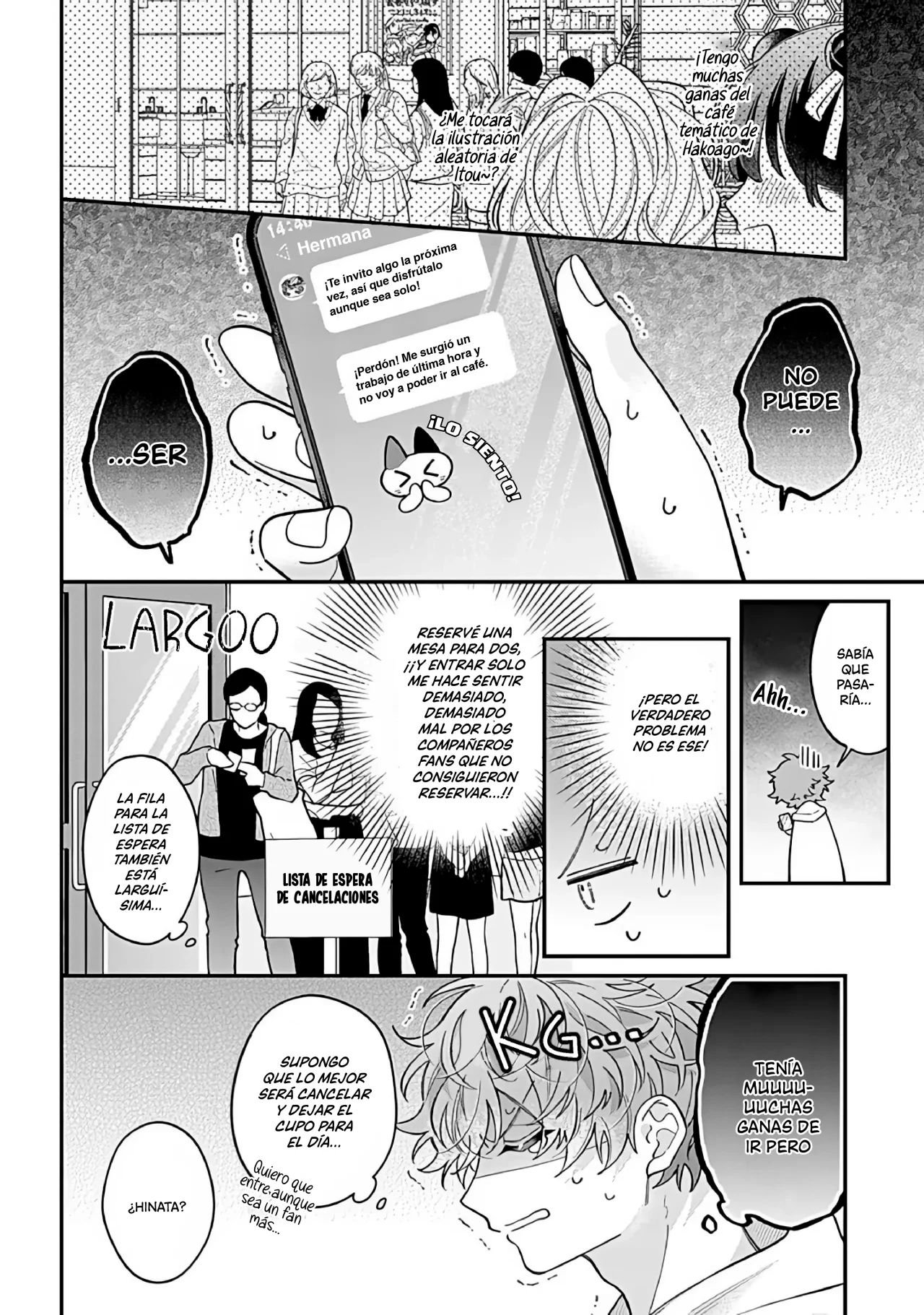 Me enamoro de ti a través de mis oídos Capítulo 3.1 - Page 11