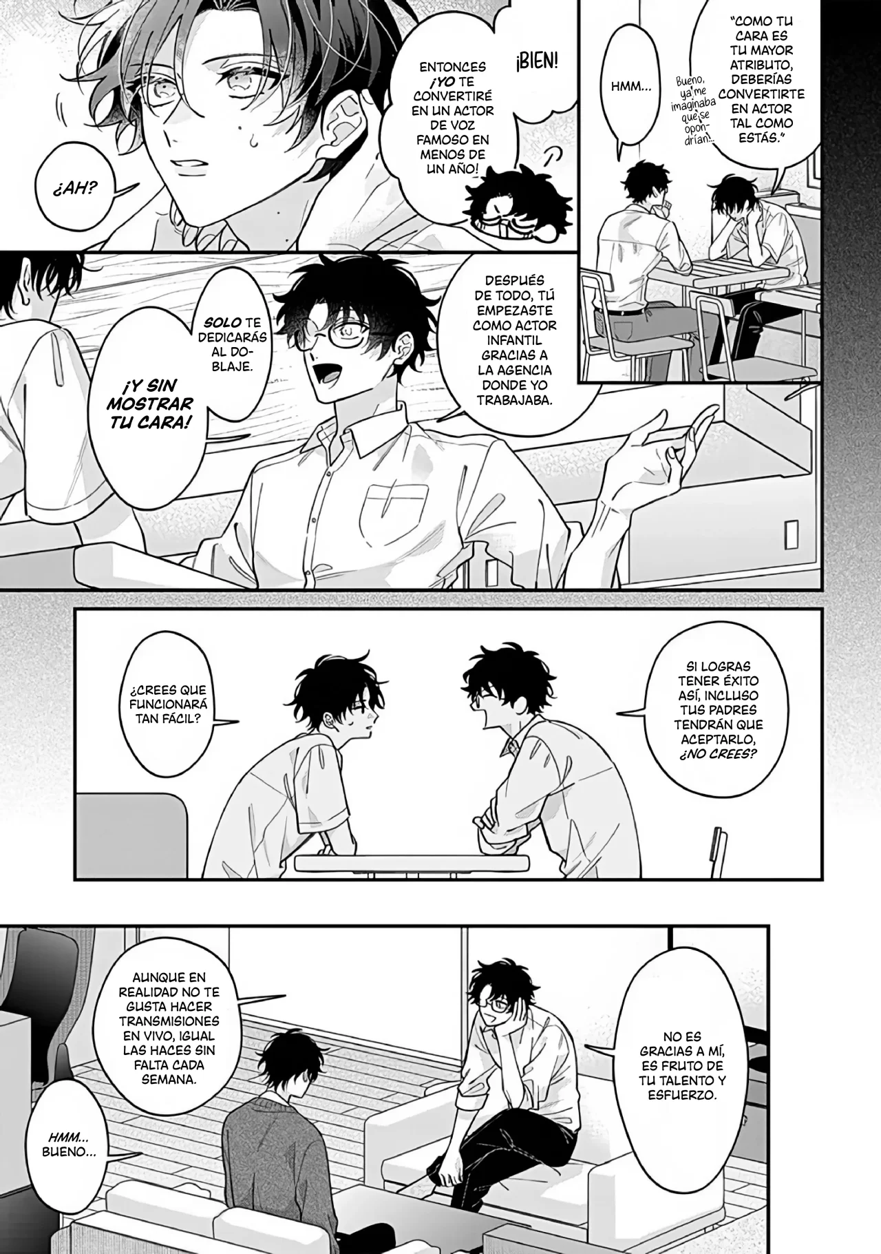 Me enamoro de ti a través de mis oídos Capítulo 3.1 - Page 4