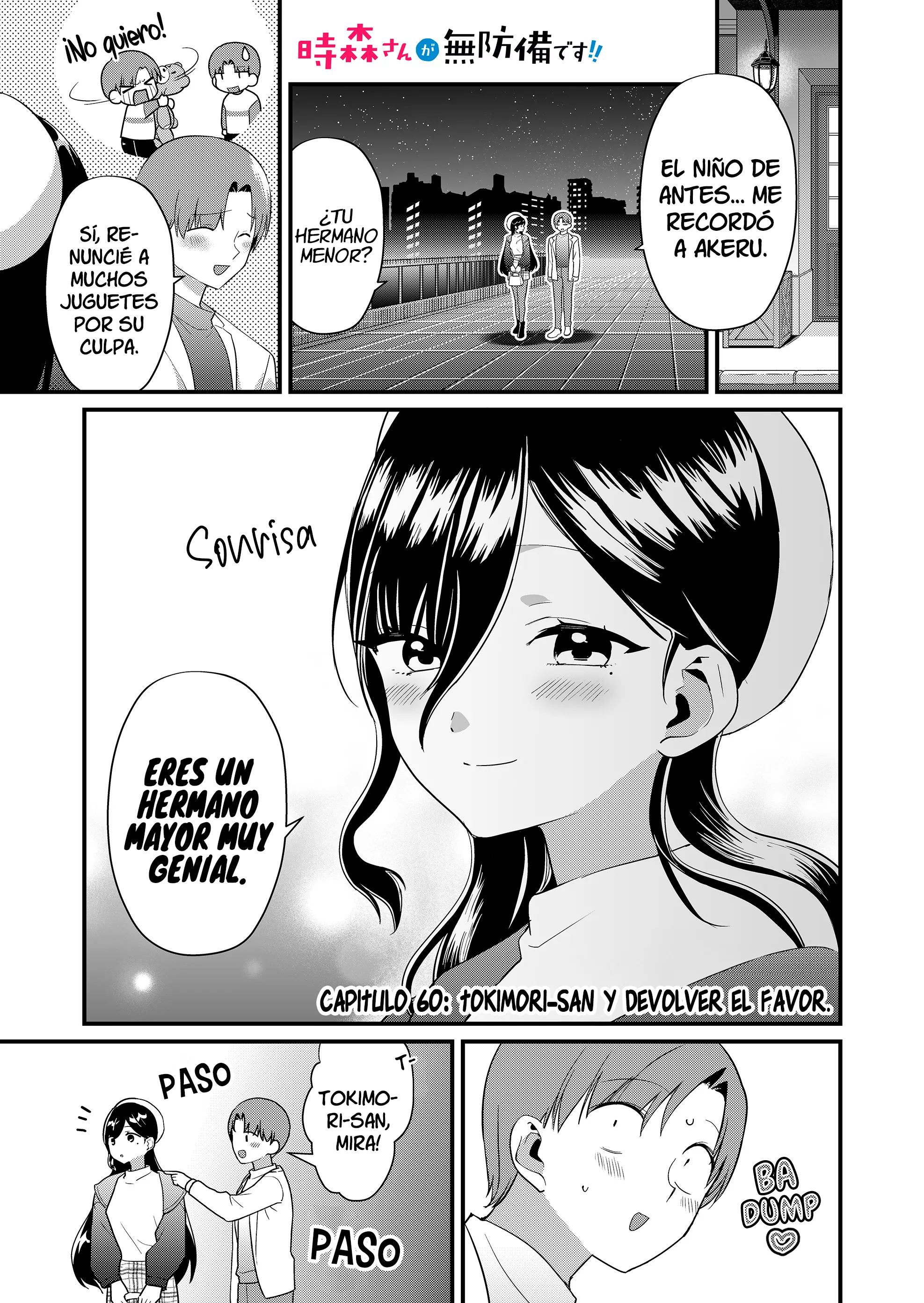 Tokimori-san ga Muboubi desu!! Capítulo 60 - Page 1