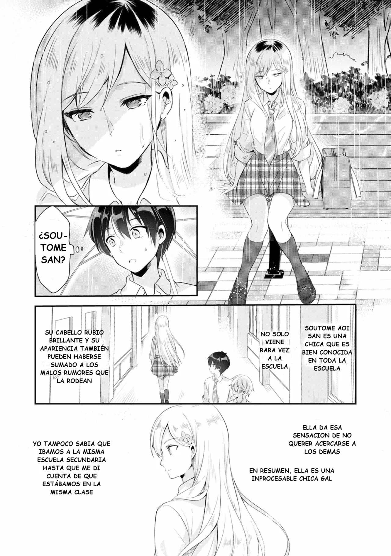 Class no Bocchi Gal wo Omochikaeri Shite Seisokei Bijin ni Shite Yatta Hanashi Capítulo 1 - Page 6