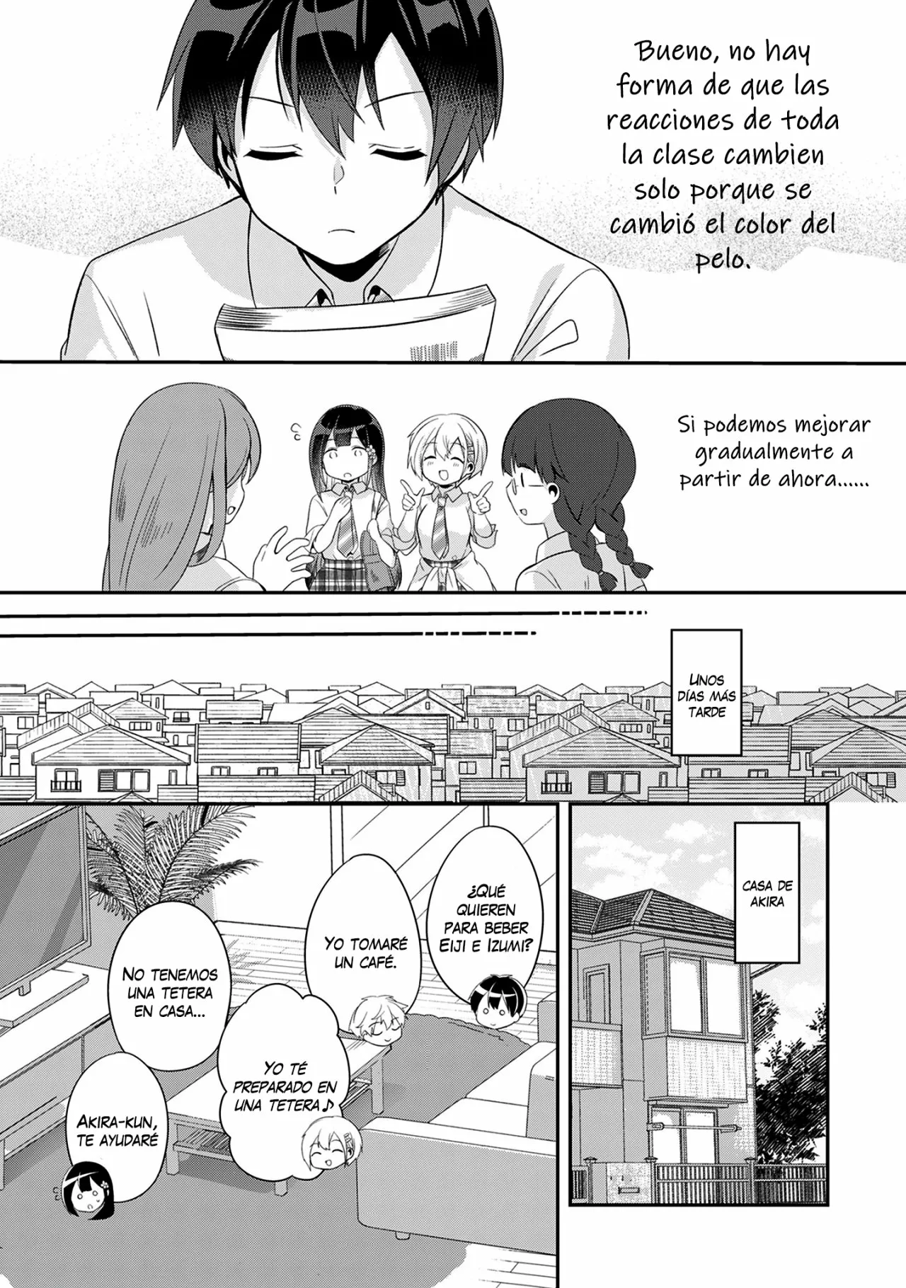 Class no Bocchi Gal wo Omochikaeri Shite Seisokei Bijin ni Shite Yatta Hanashi Capítulo 5.1 - Page 9