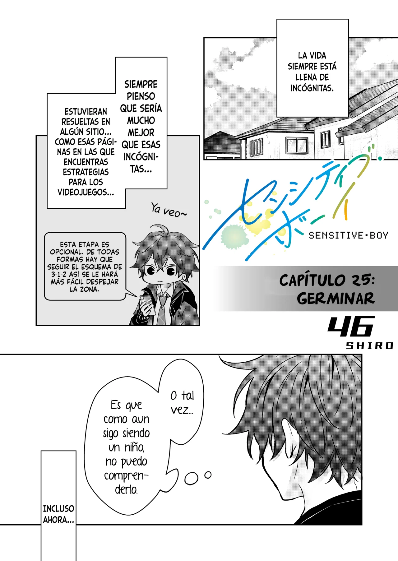 Sensitive Boy Capítulo 25 - Page 3