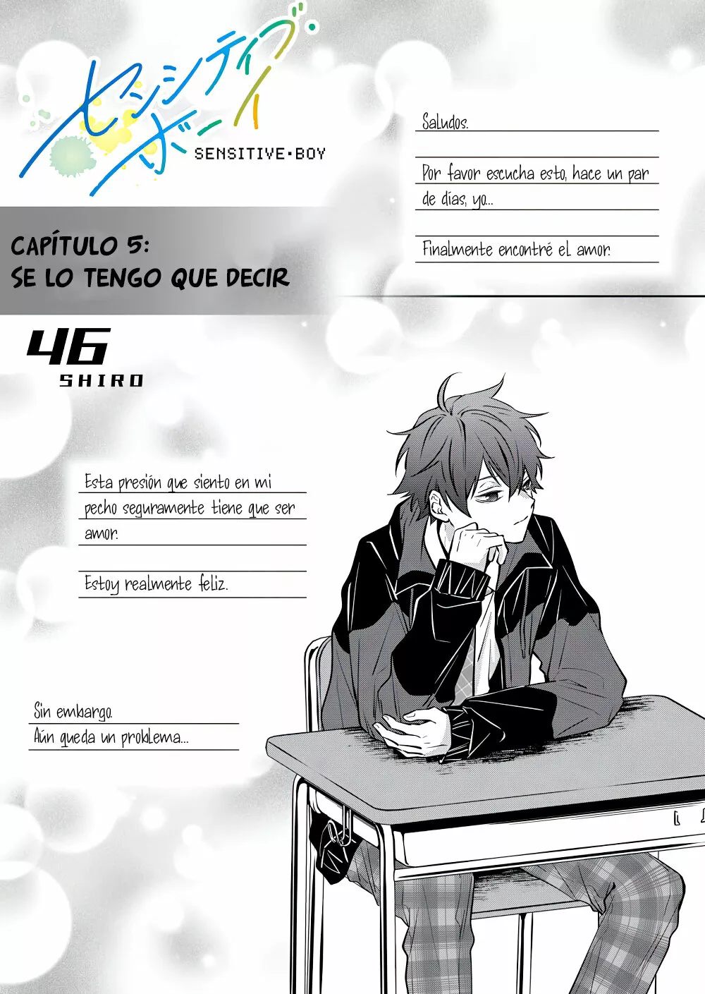 Sensitive Boy Capítulo 5 - Page 3