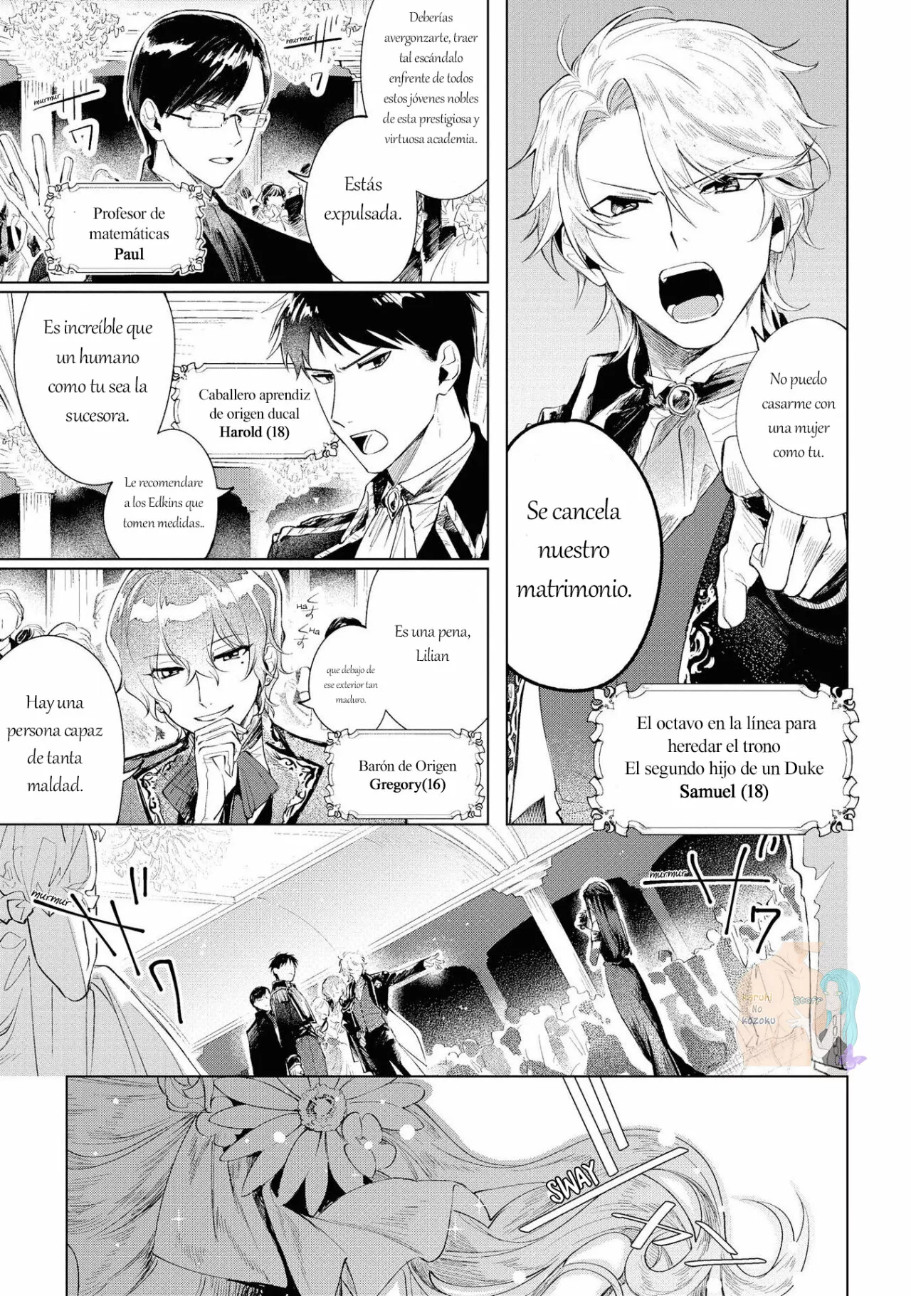 Aunque pueda ser una Villana, ¡Te mostraré que puedo obtener la Felicidad! Capítulo 2 - Page 6