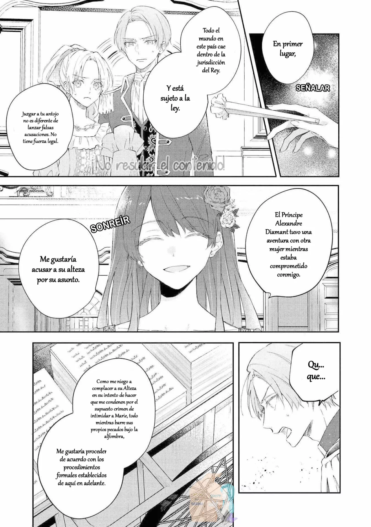 Aunque pueda ser una Villana, ¡Te mostraré que puedo obtener la Felicidad! Capítulo 21 - Page 18
